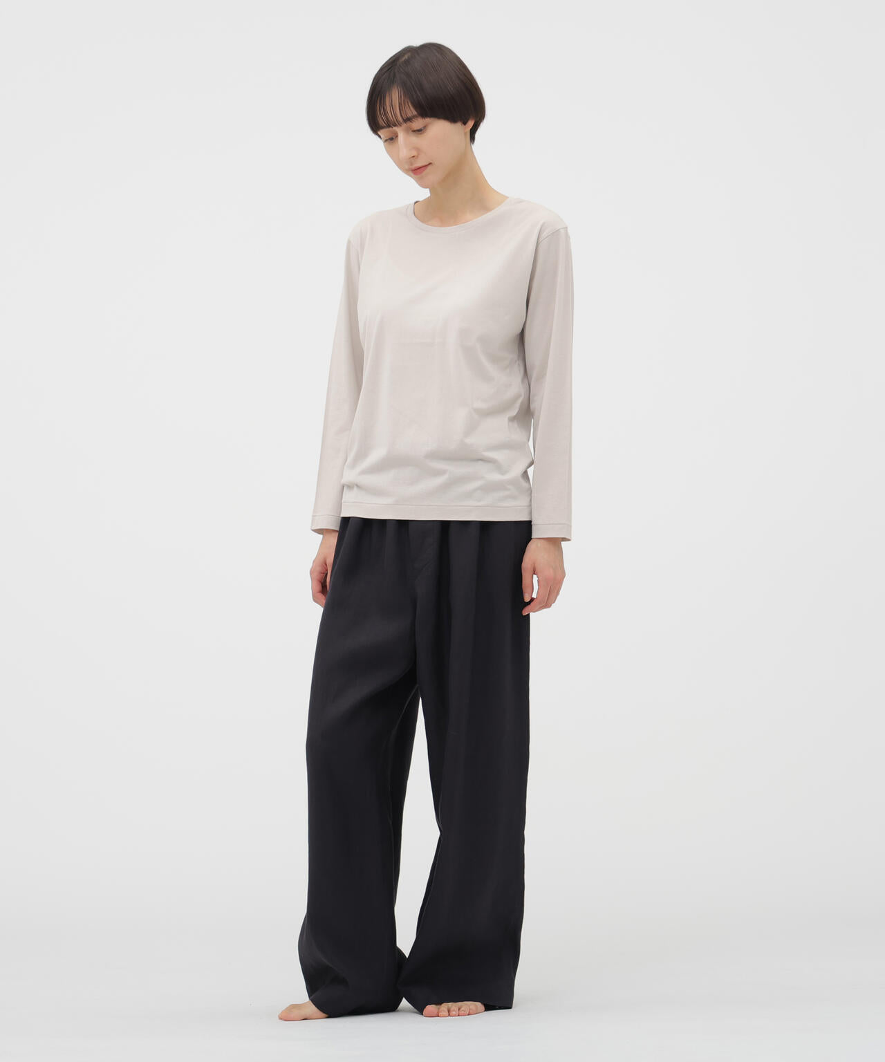 SUPERFINE COTTON JERSEY TOP