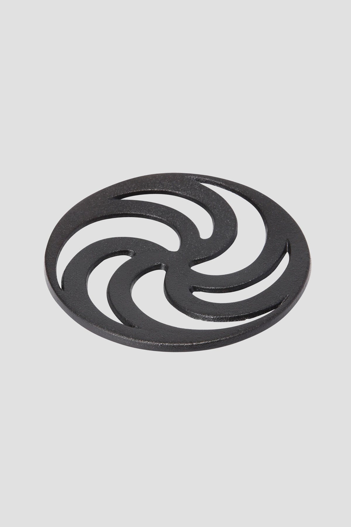 SPIRAL CAST IRON POT STAND