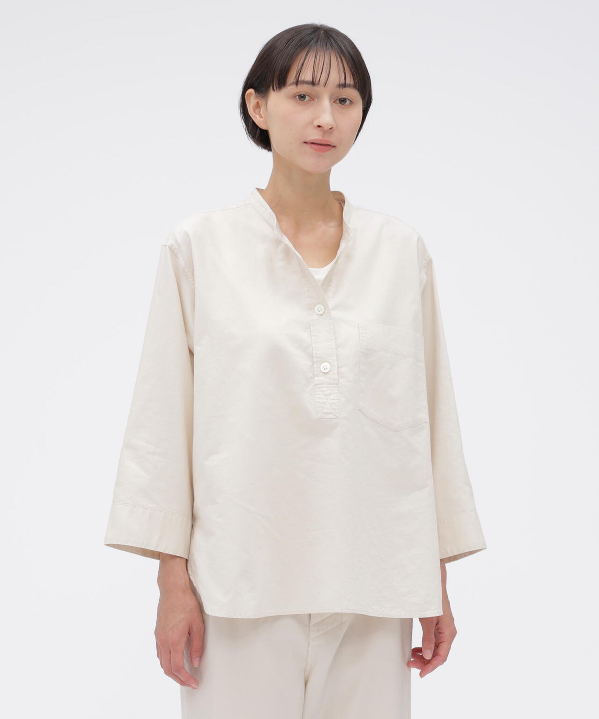 BRUSHED OXFORD PJ SHIRT