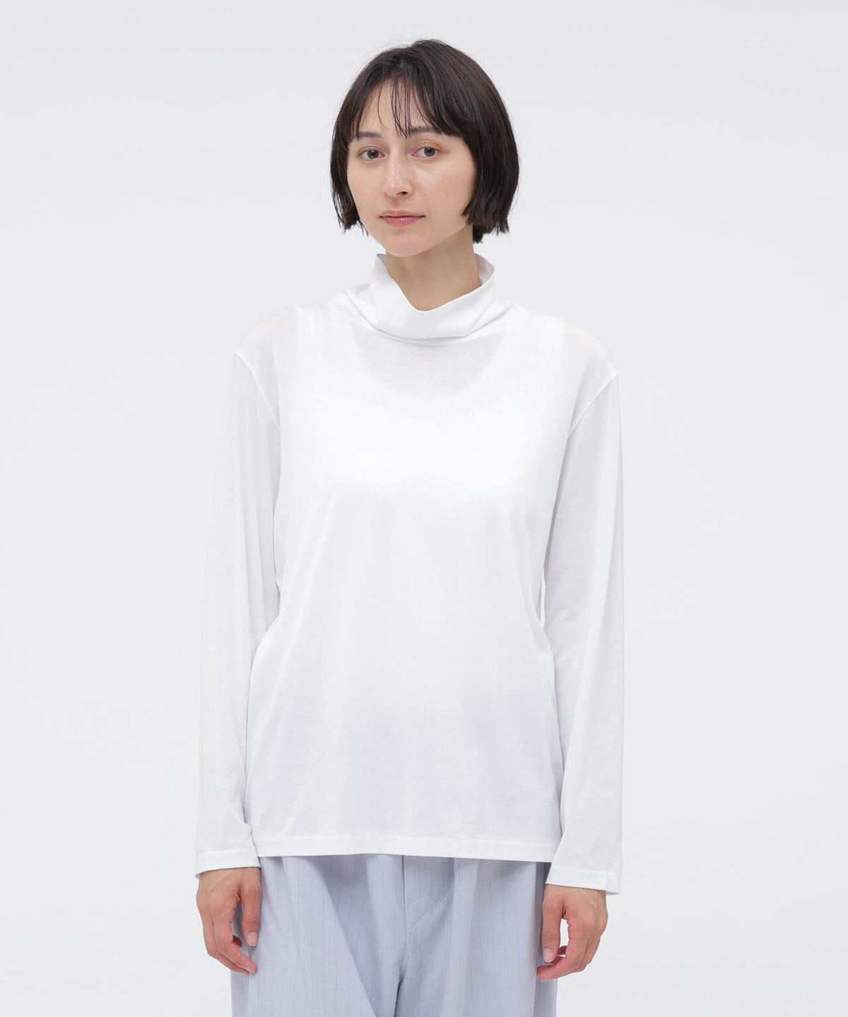 SUPERFINE COTTON JERSEY TOP