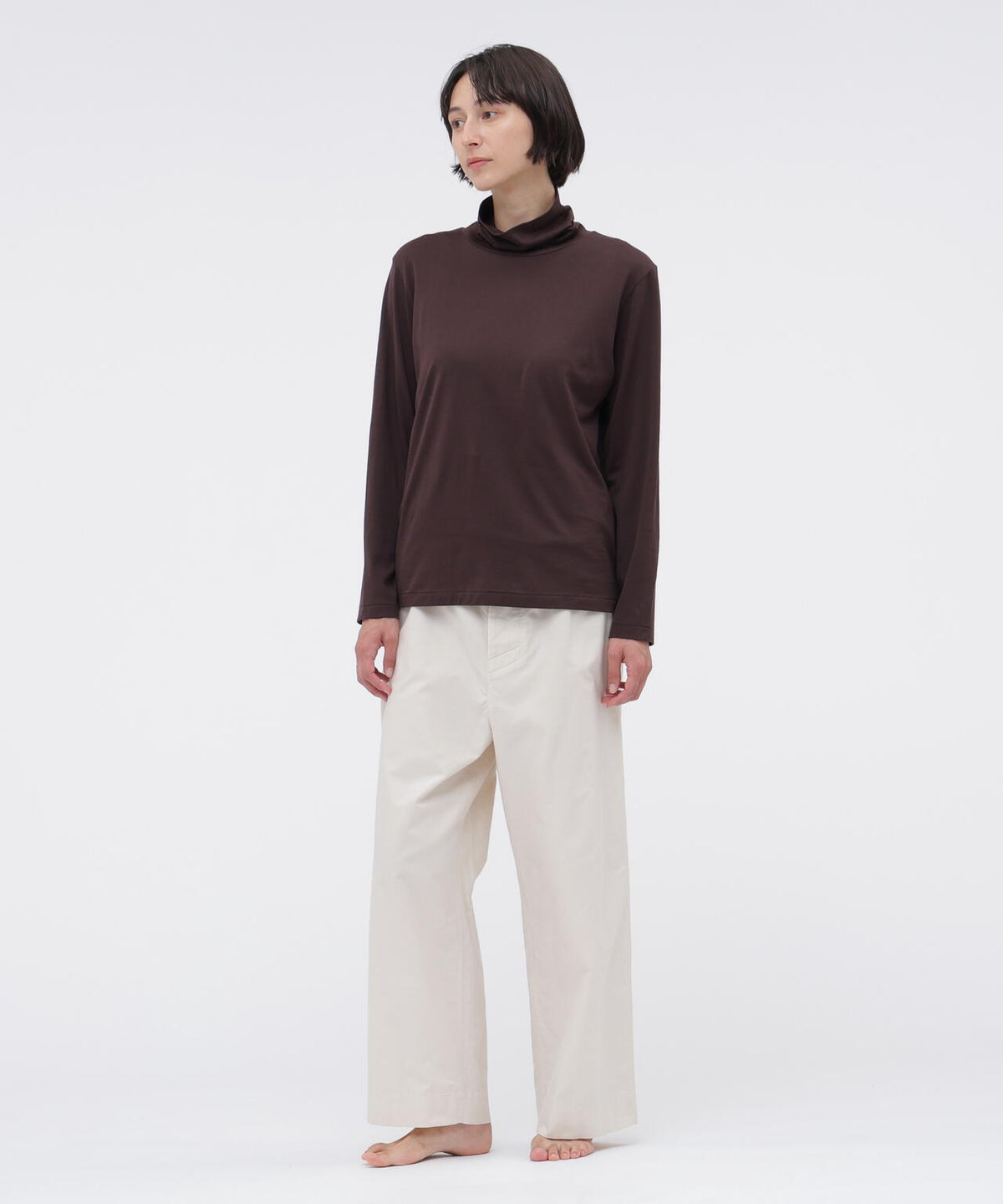 SUPERFINE COTTON JERSEY TOP