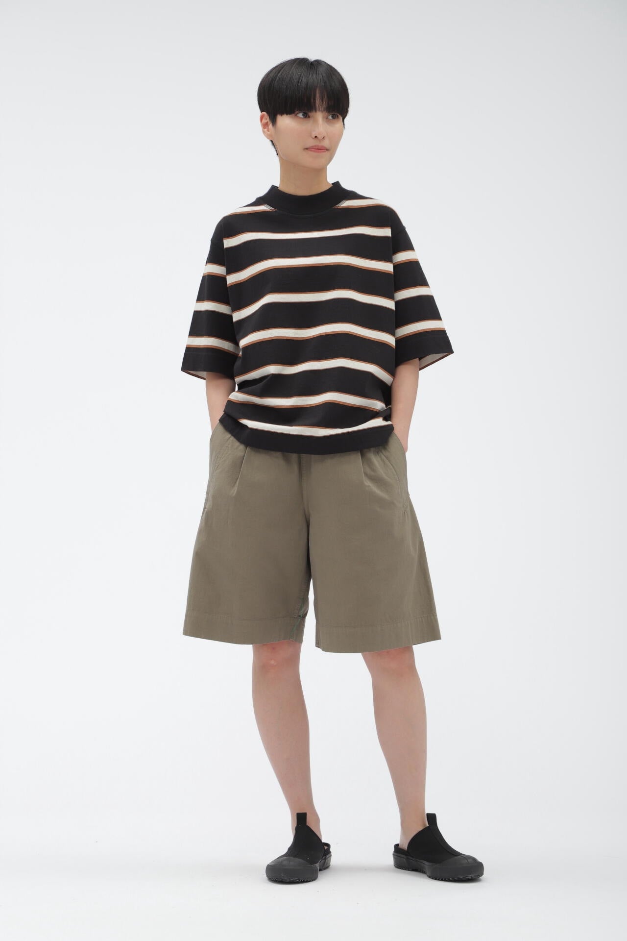 OUTLINE STRIPE JERSEY