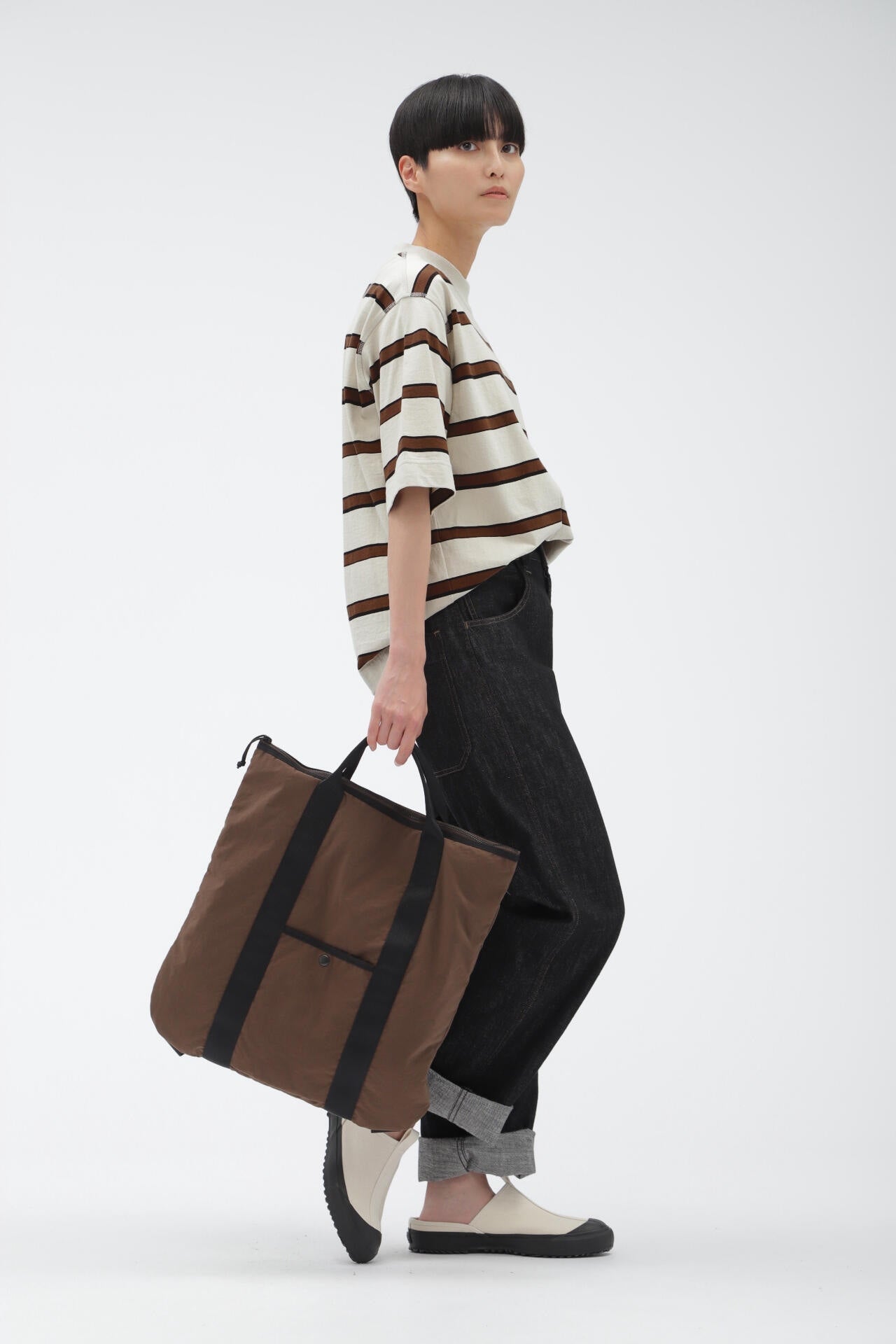 OUTLINE STRIPE JERSEY