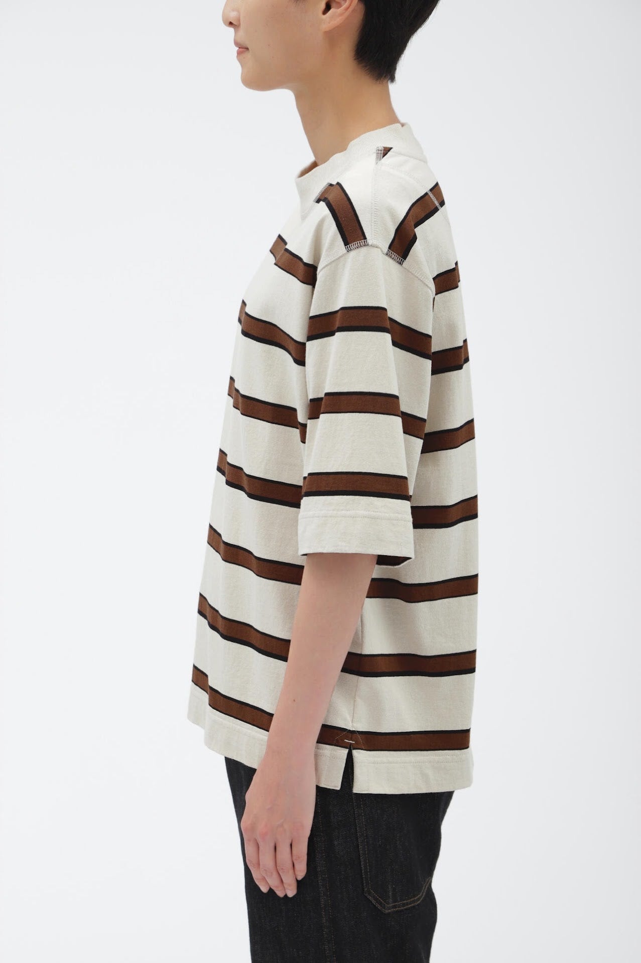 OUTLINE STRIPE JERSEY