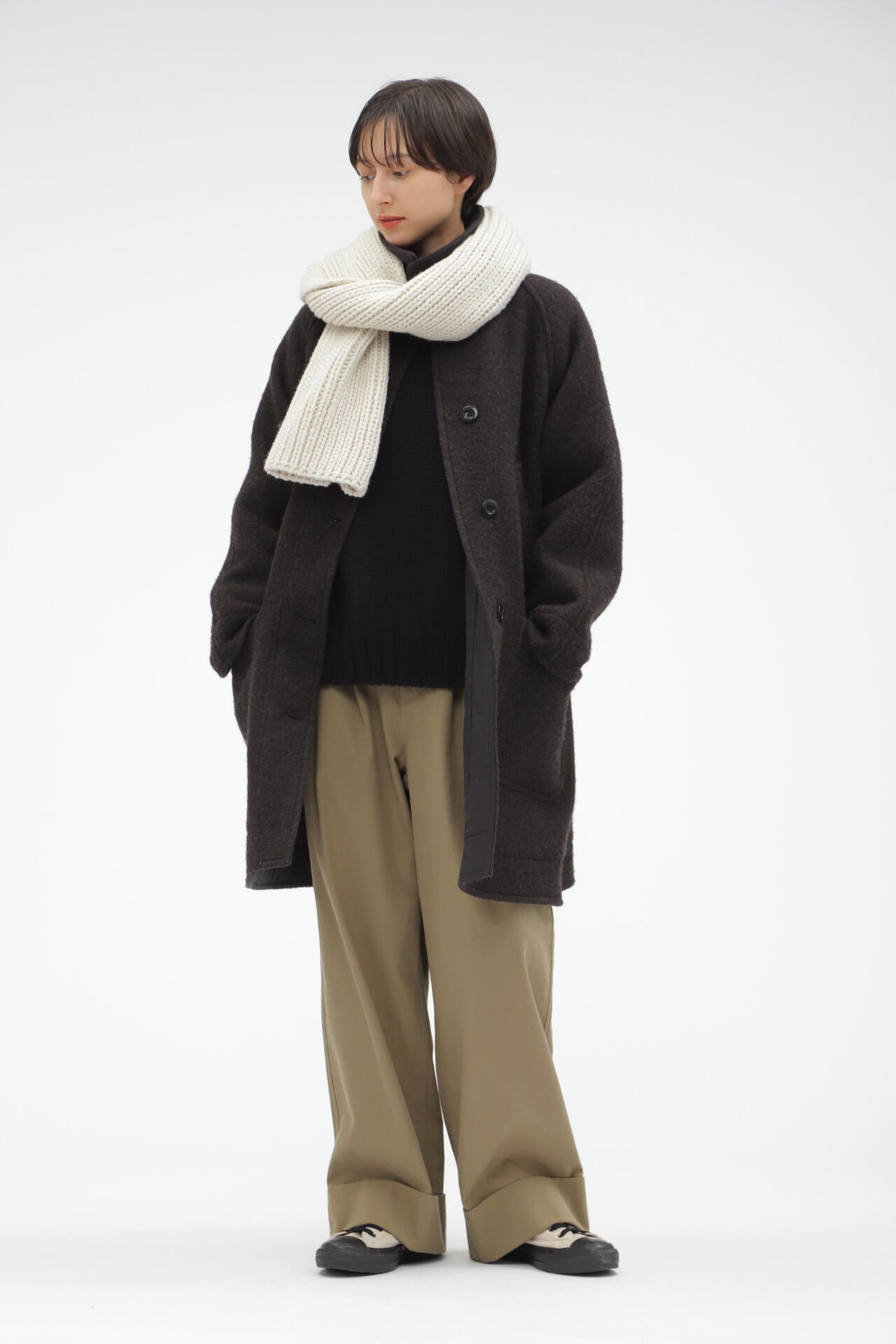 LOFTED WOOL MELTON