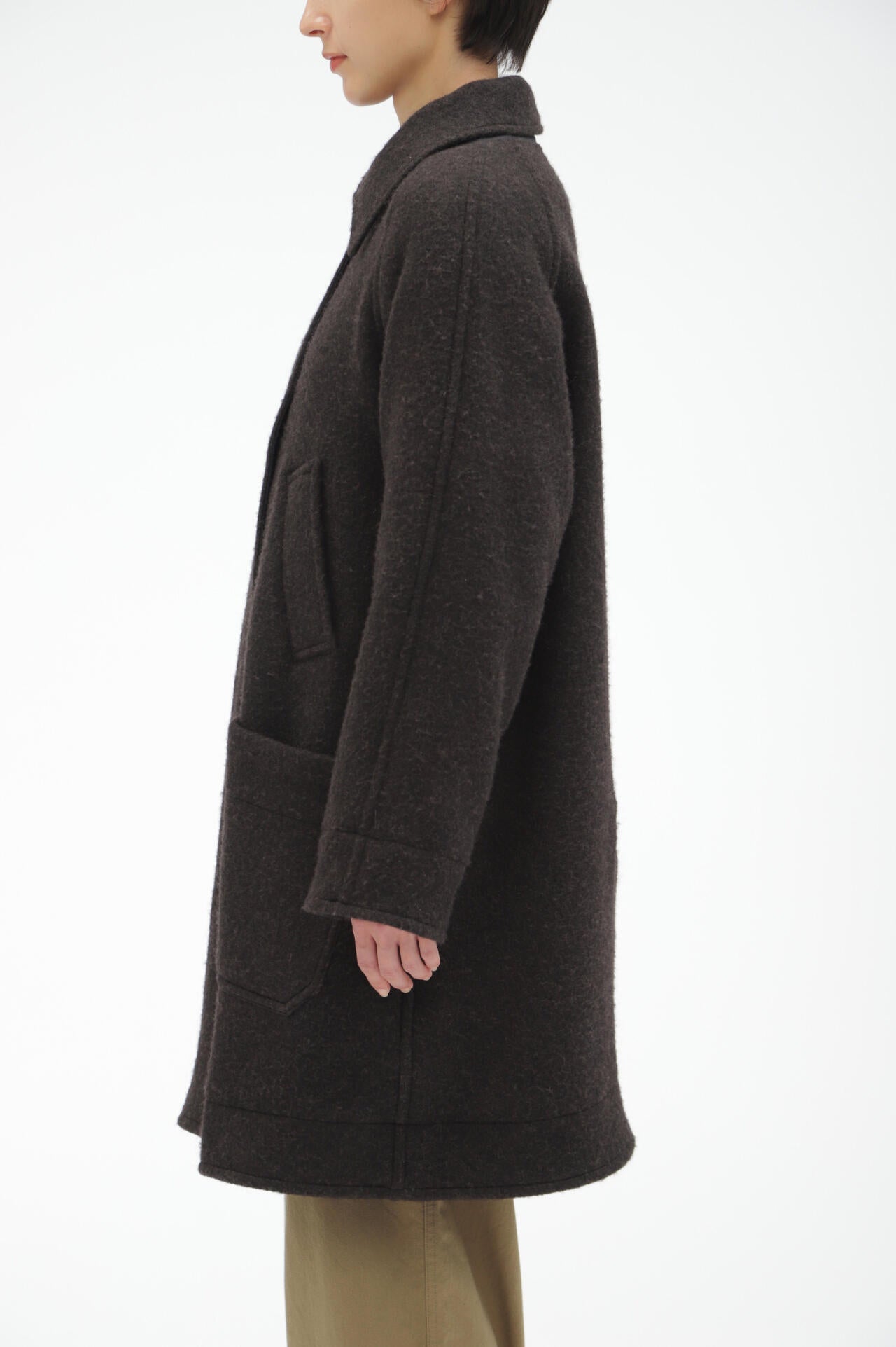 LOFTED WOOL MELTON