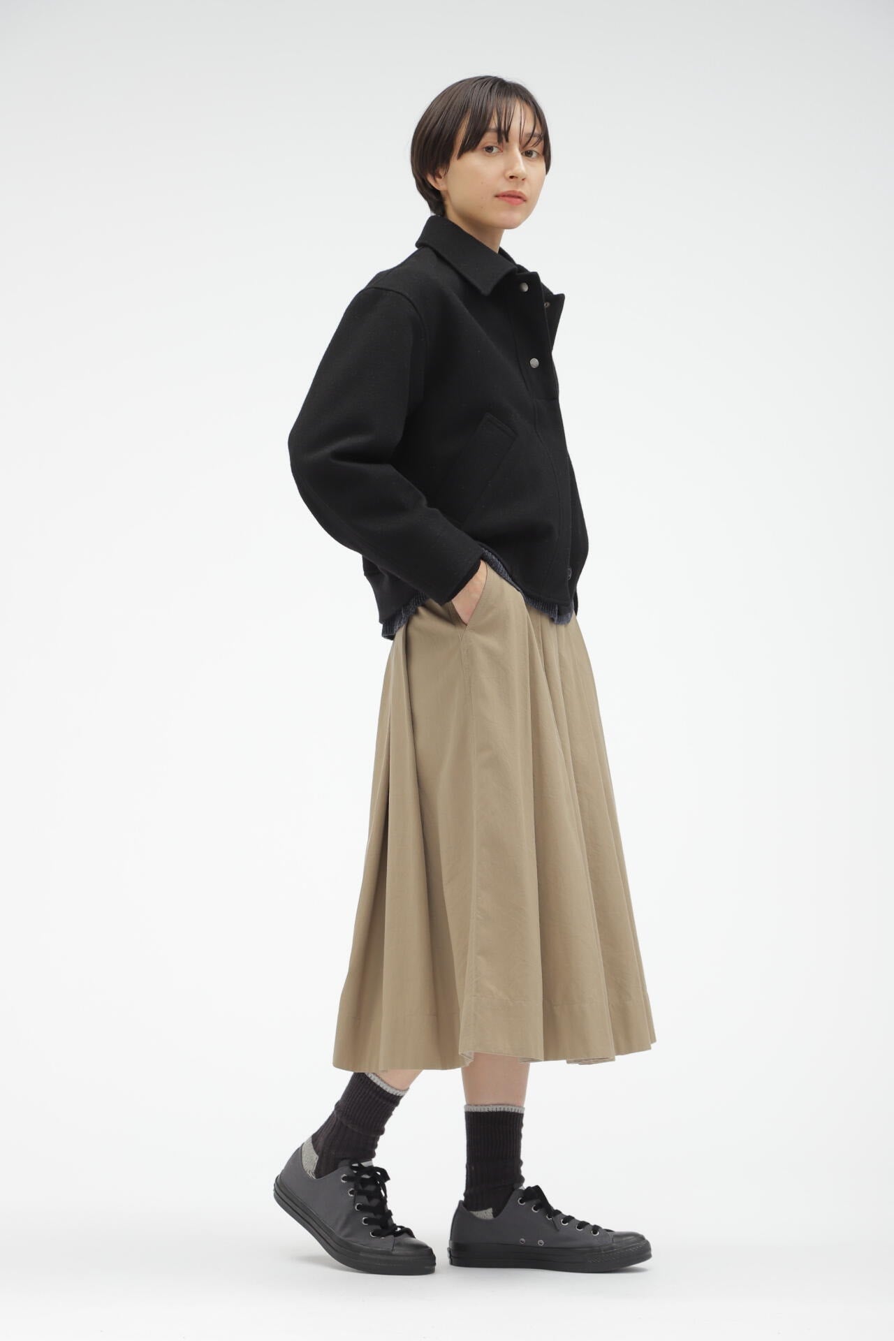 COARSE WOOL MELTON