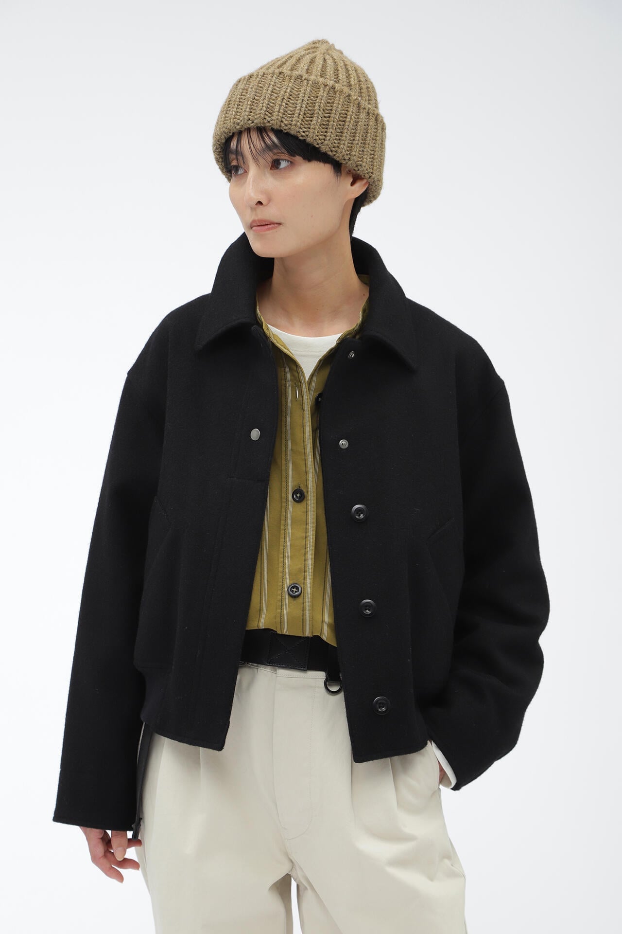 COARSE WOOL MELTON
