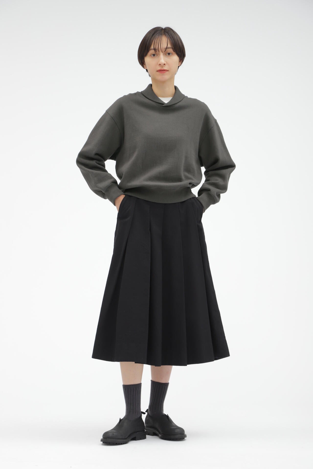 WOOL COTTON TWILL