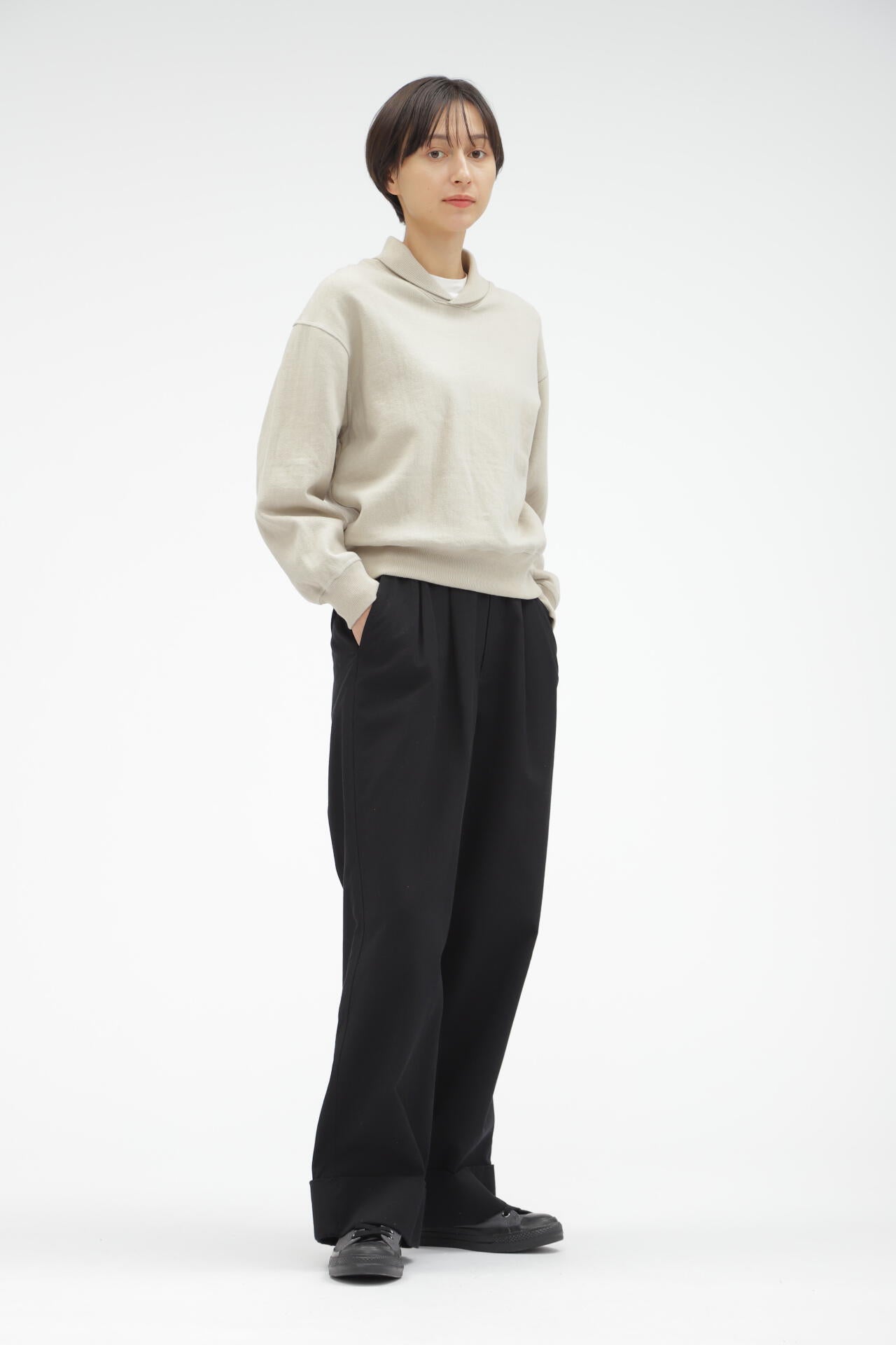 WOOL COTTON TWILL