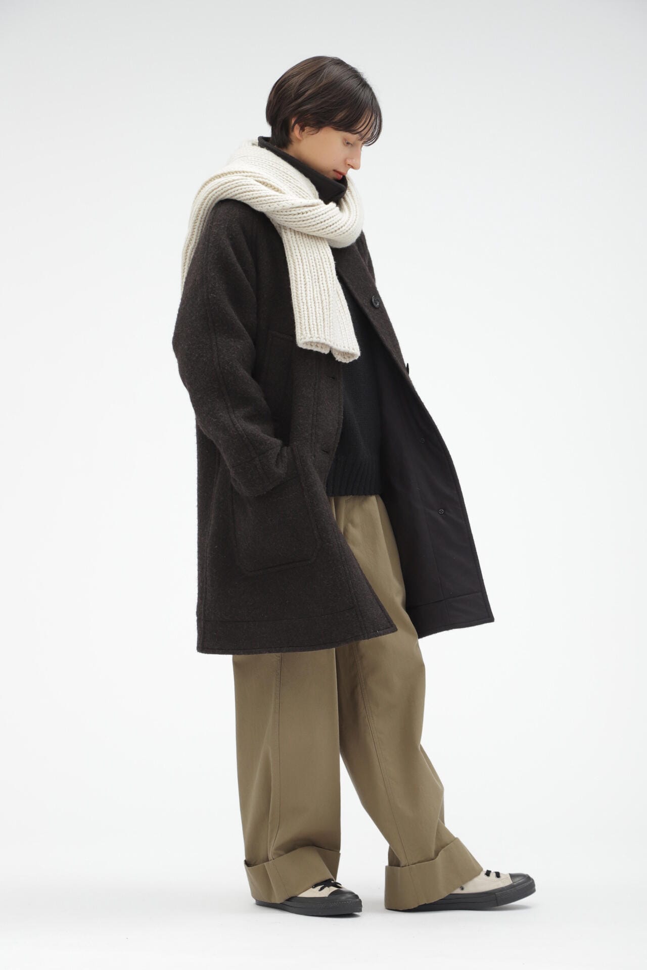 WOOL COTTON TWILL
