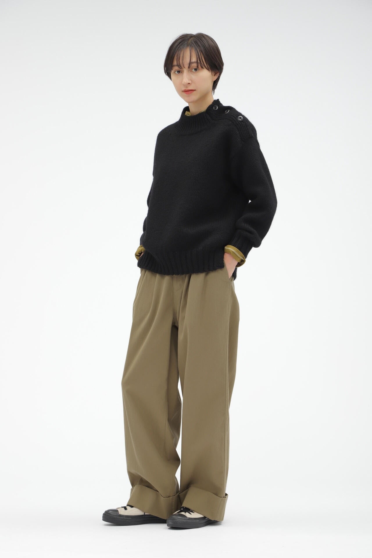 WOOL COTTON TWILL