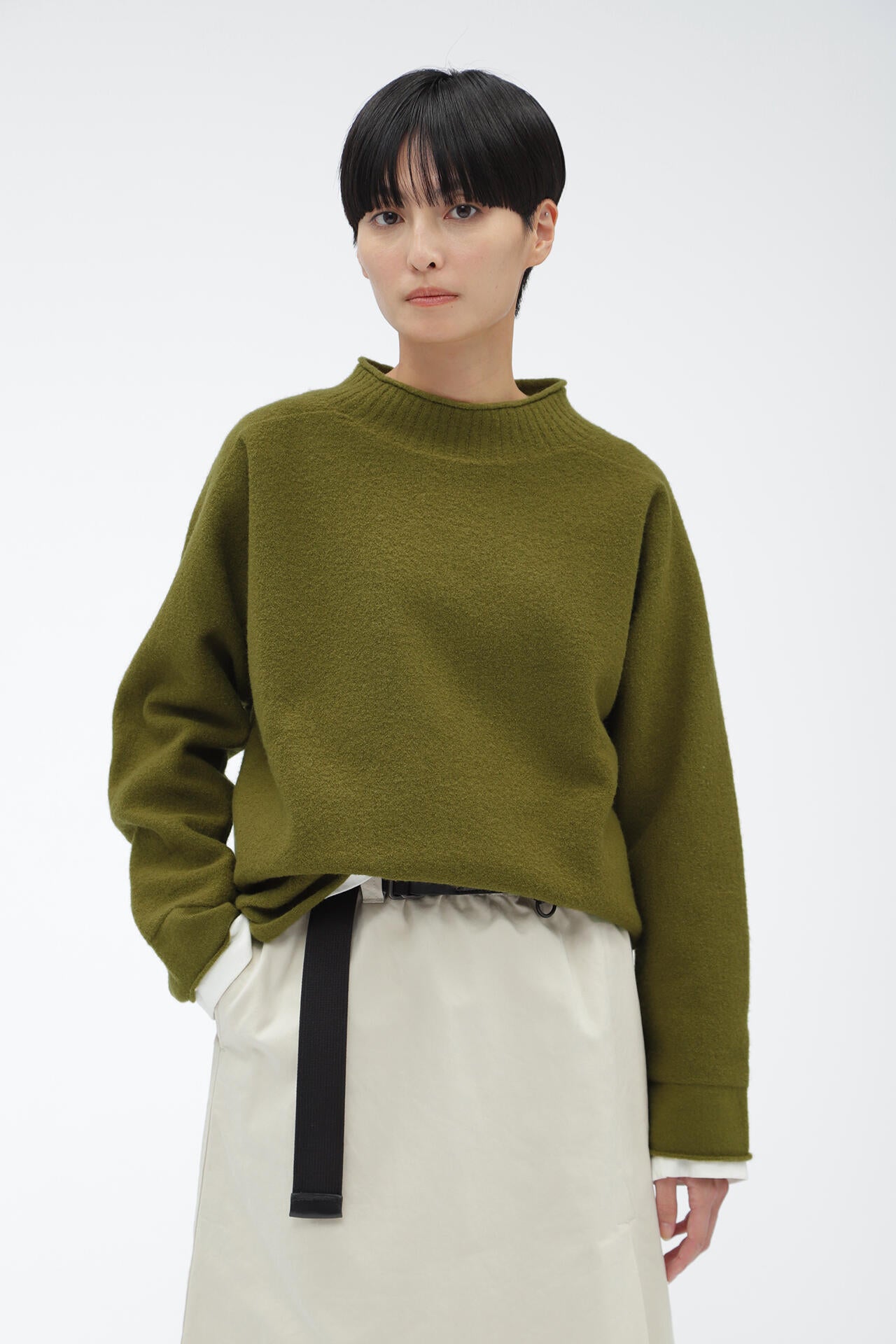 FELTED ROUGH WOOL