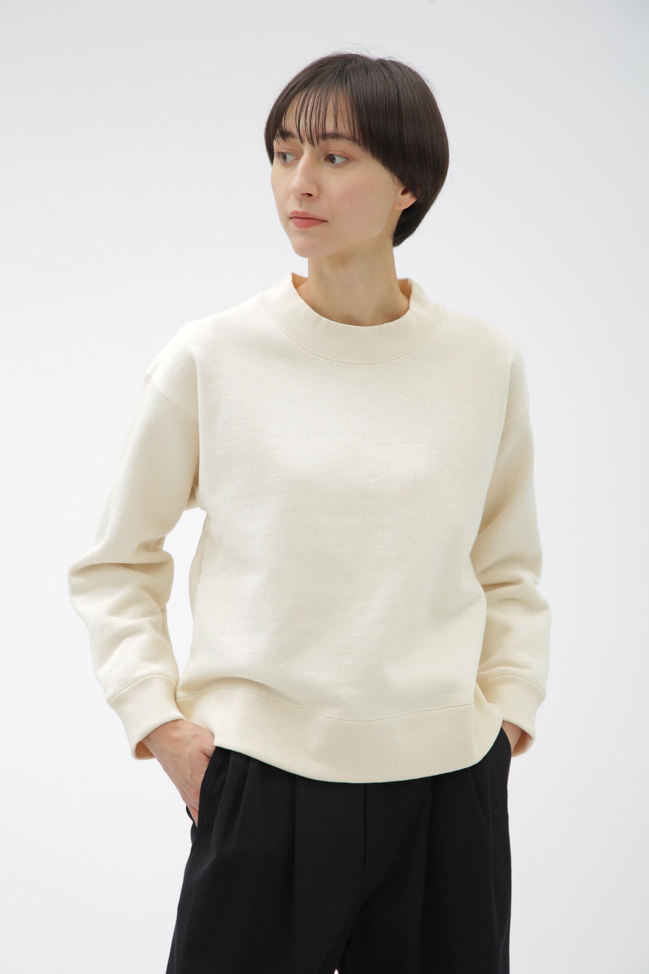 CHUNKY BRUSHED LOOPBACK JERSEY