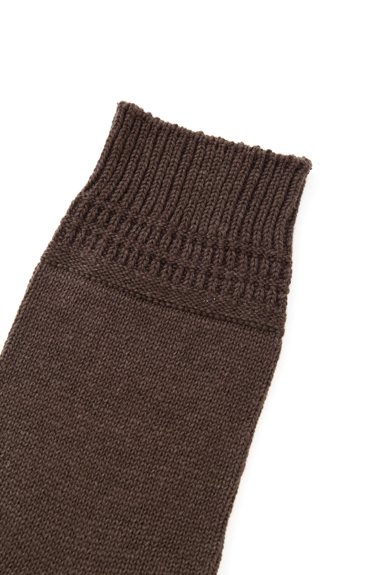 WOMEN ARMY RIB CONTRAST HEEL SOCKS