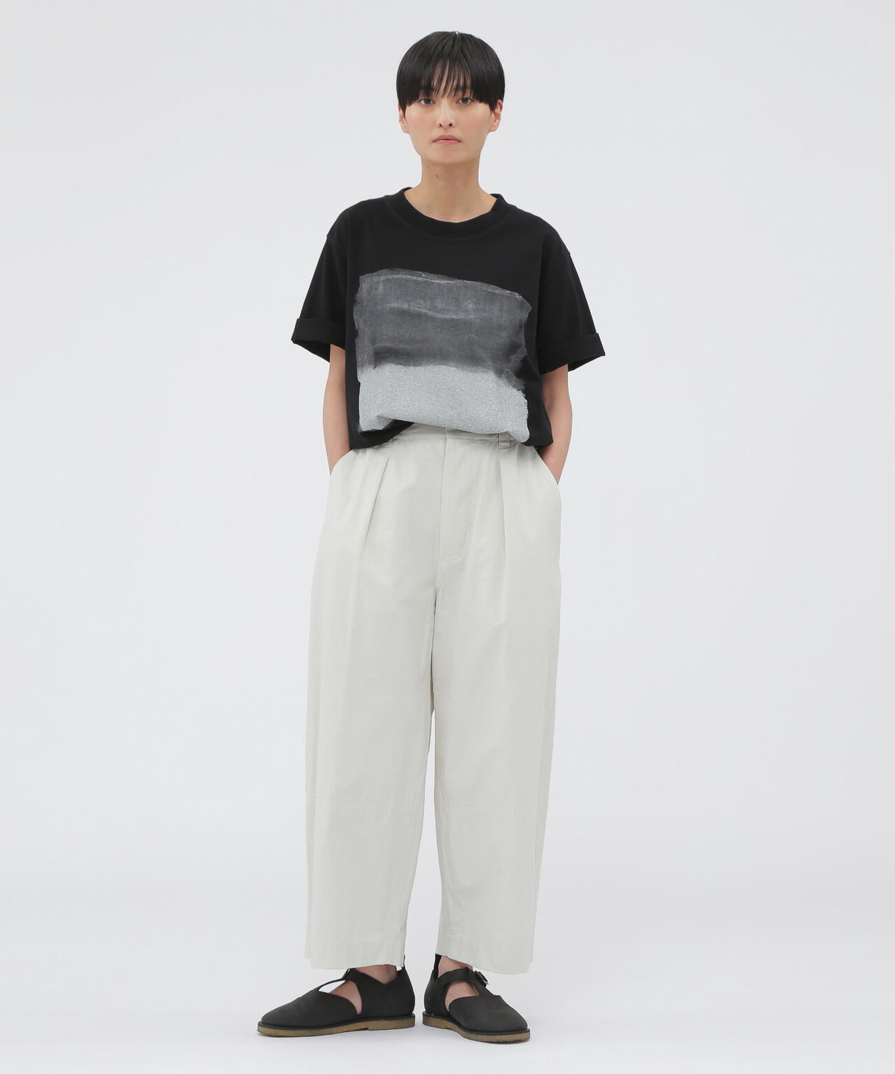 LIGHT COTTON JERSEY TOP