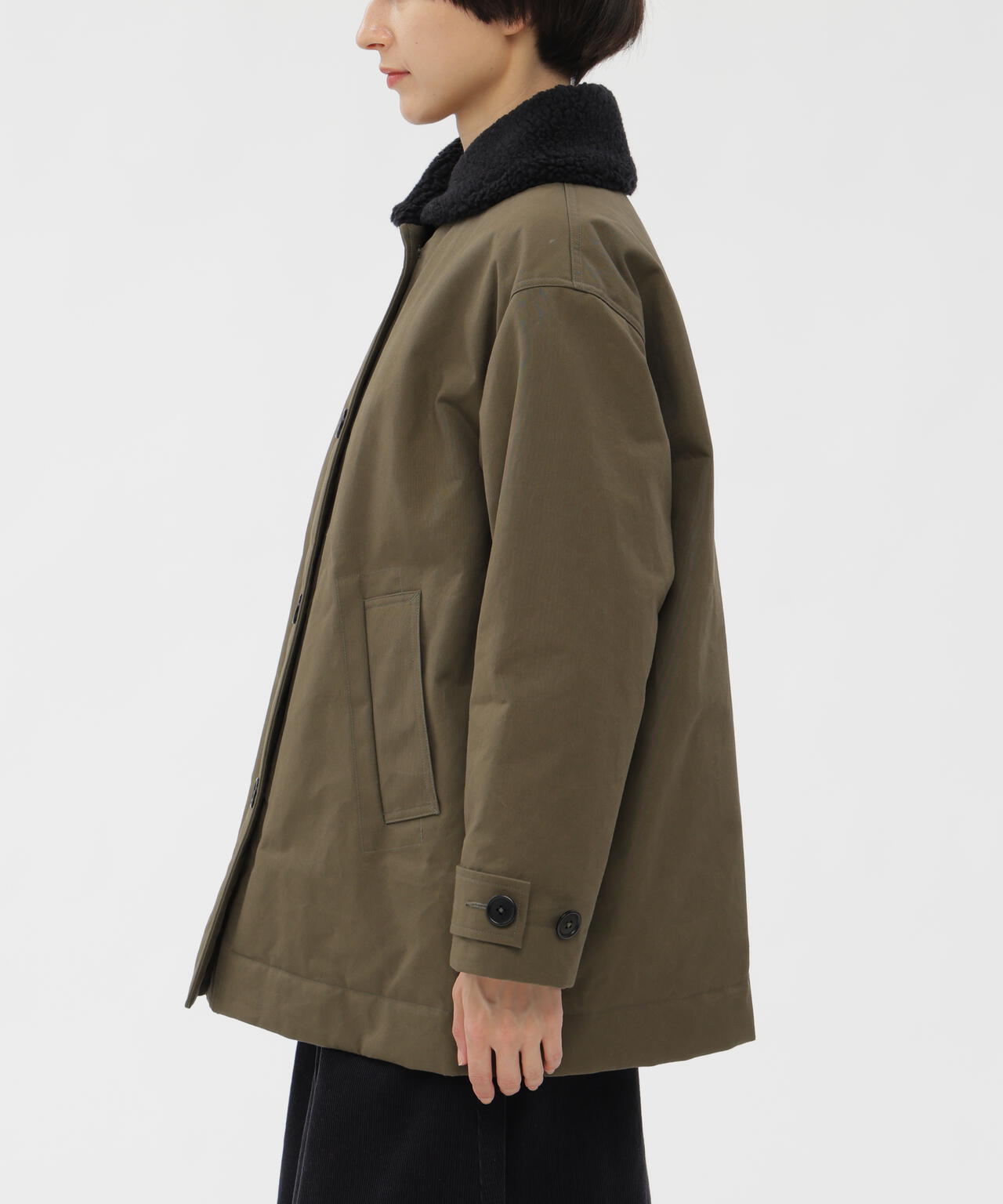DRY COTTON CANVAS COAT