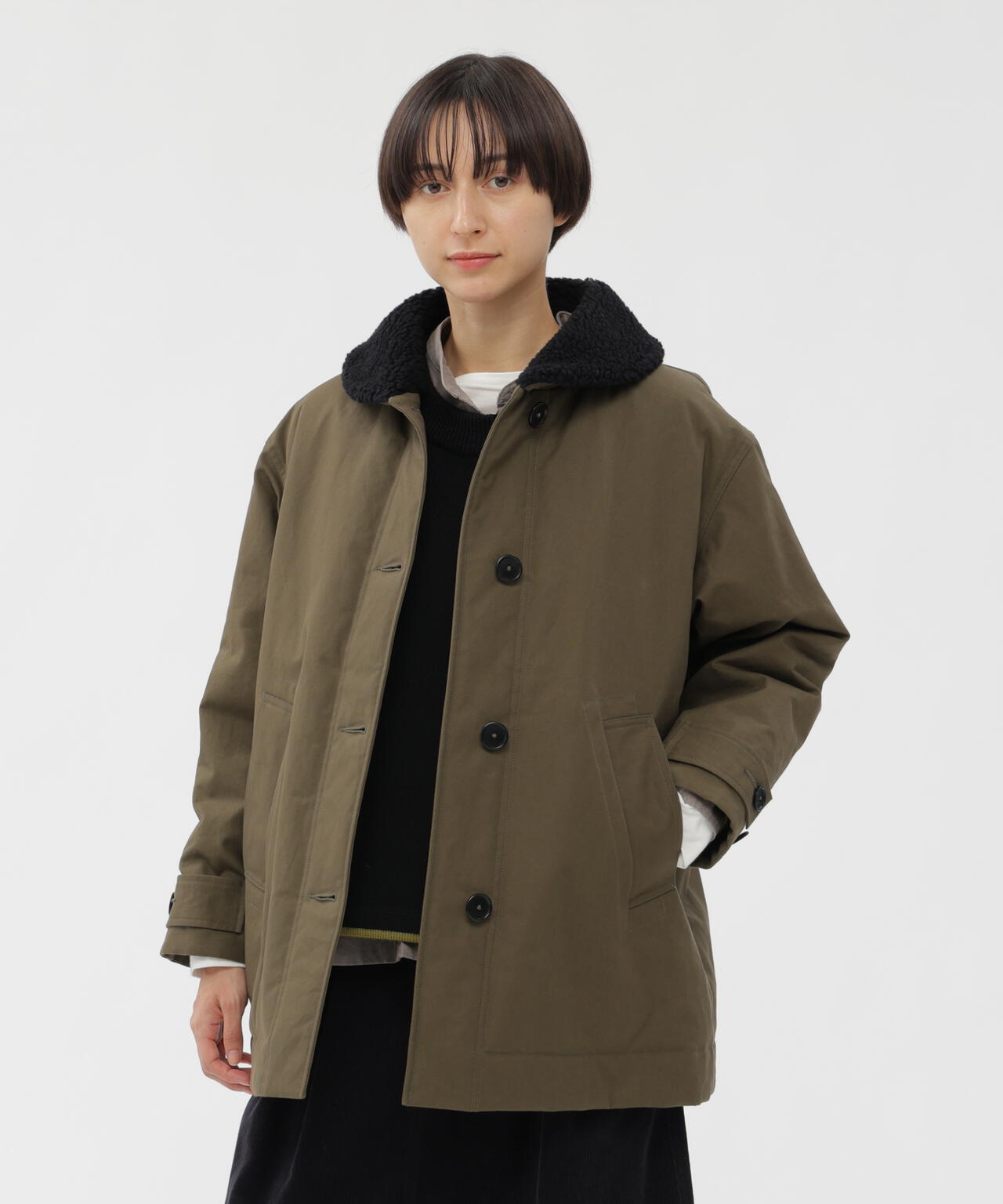 DRY COTTON CANVAS COAT