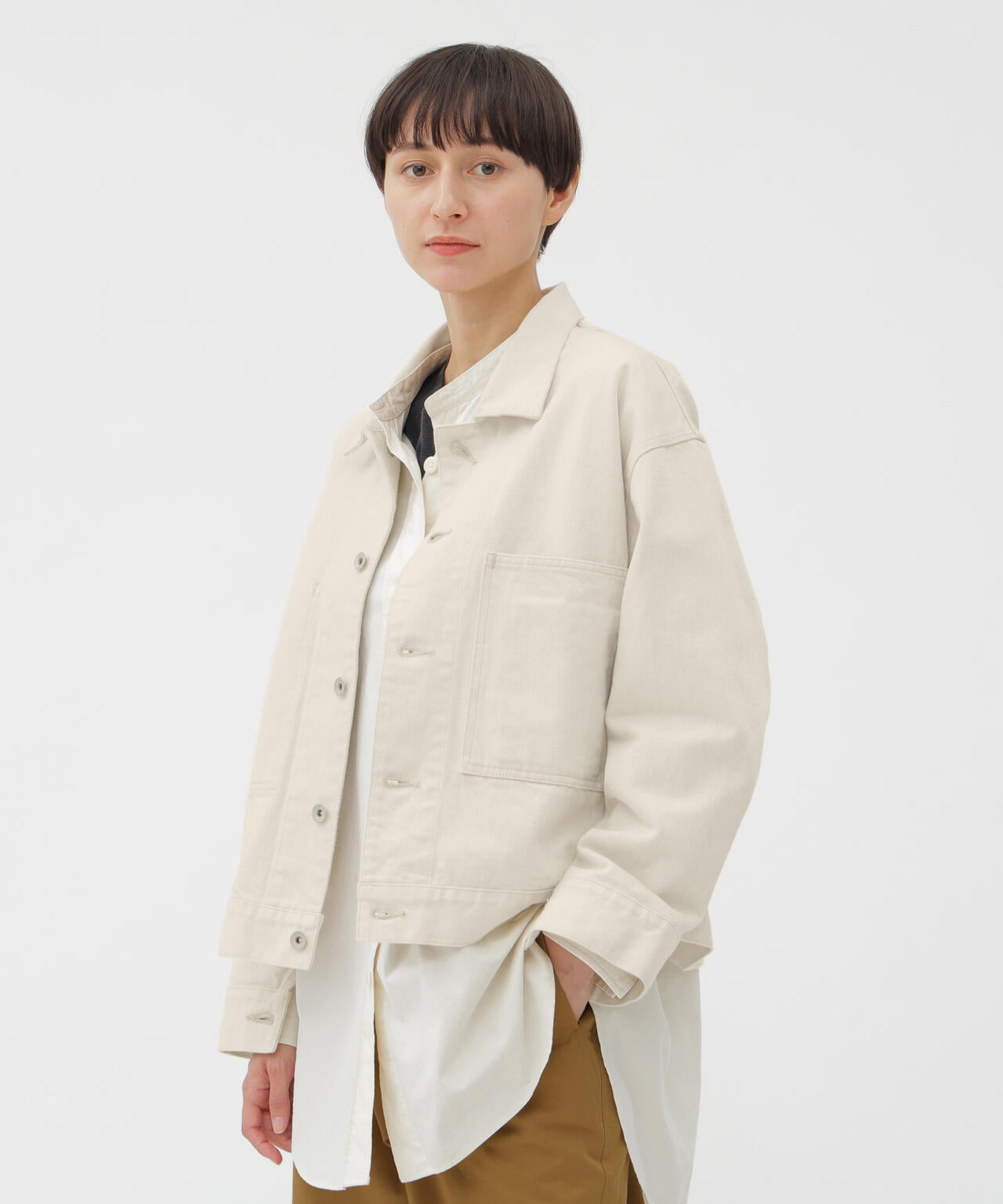 CANTON NATURAL DENIM BLOUSON