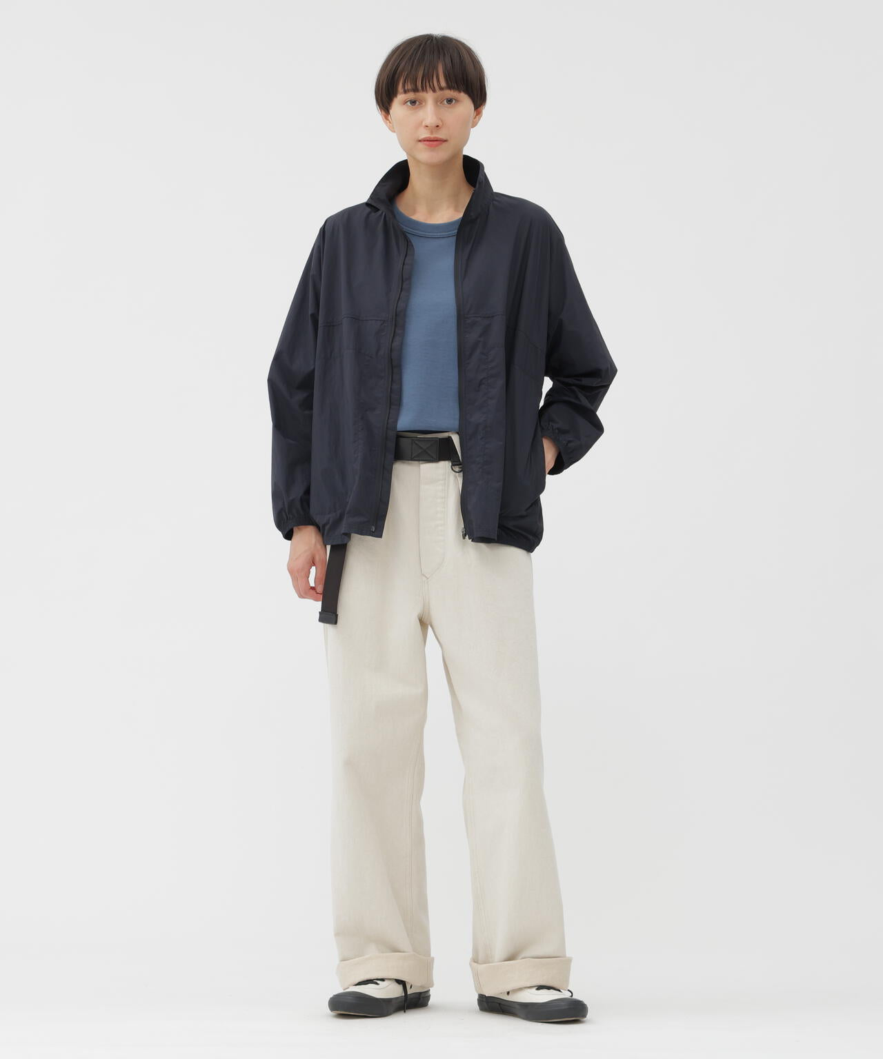 PROOFED LIGHT NYLON TAFFETA BLOUSON