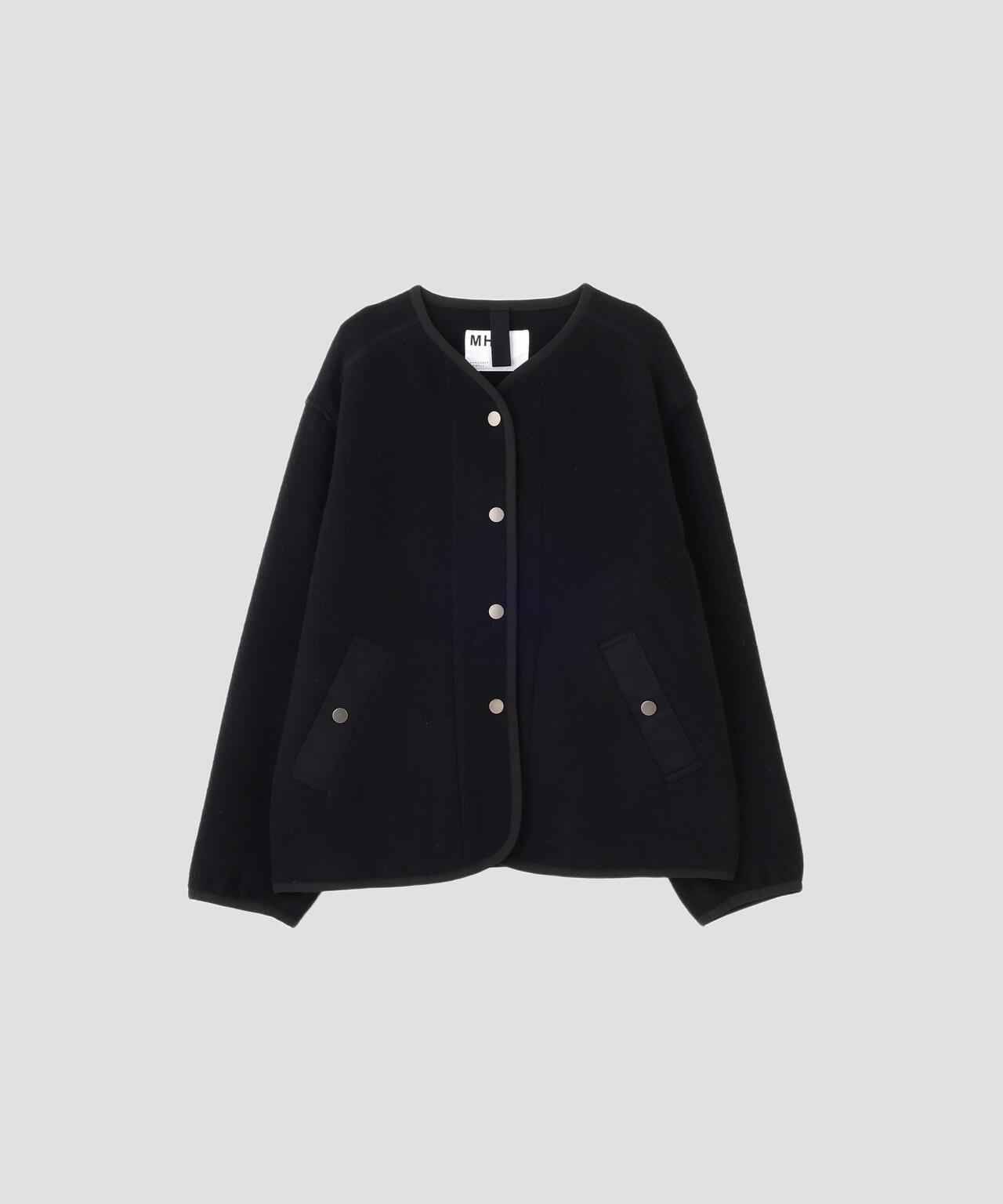 SOFT WOOL FLEECE BLOUSON