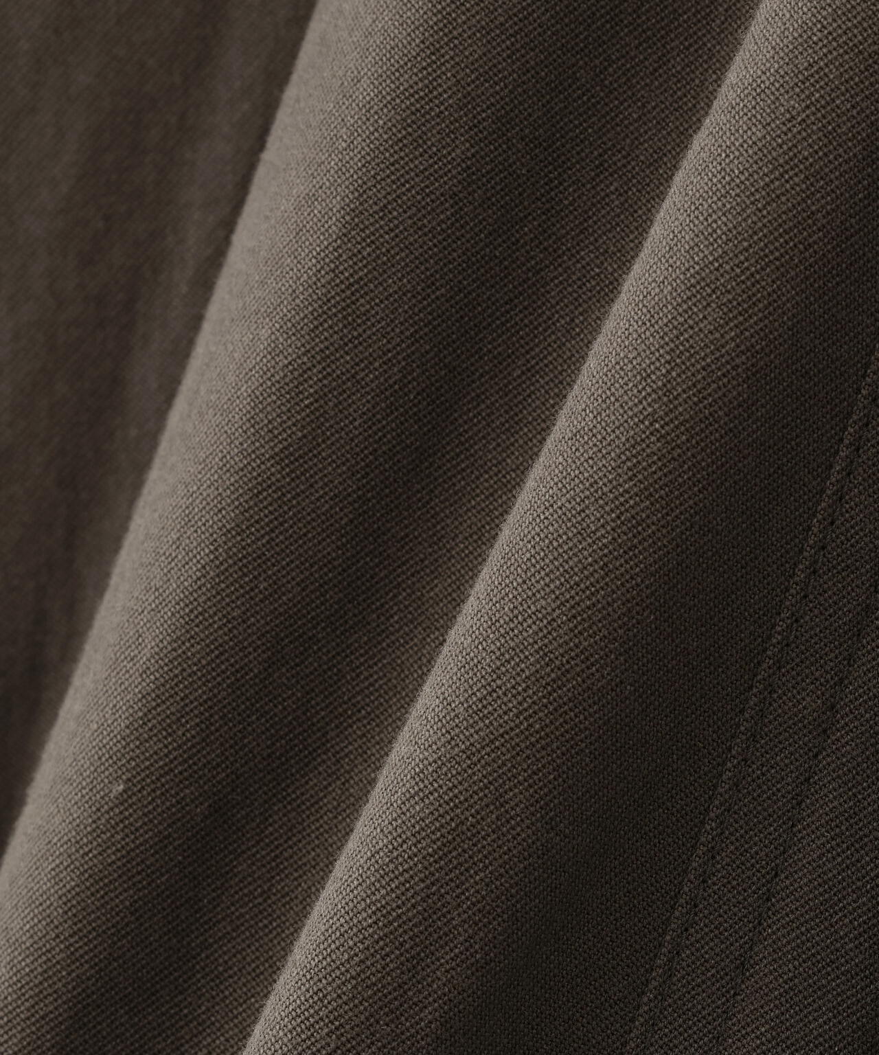 WOOL COTTON TWILL SKIRT