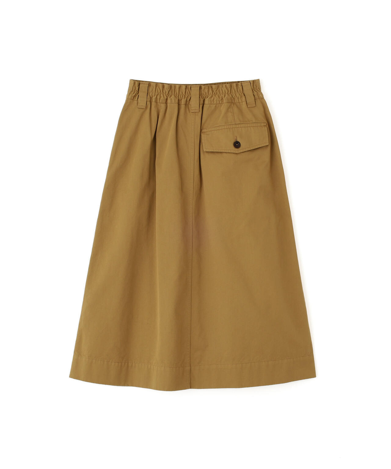 WASHED CHINO COTTON SKIRT