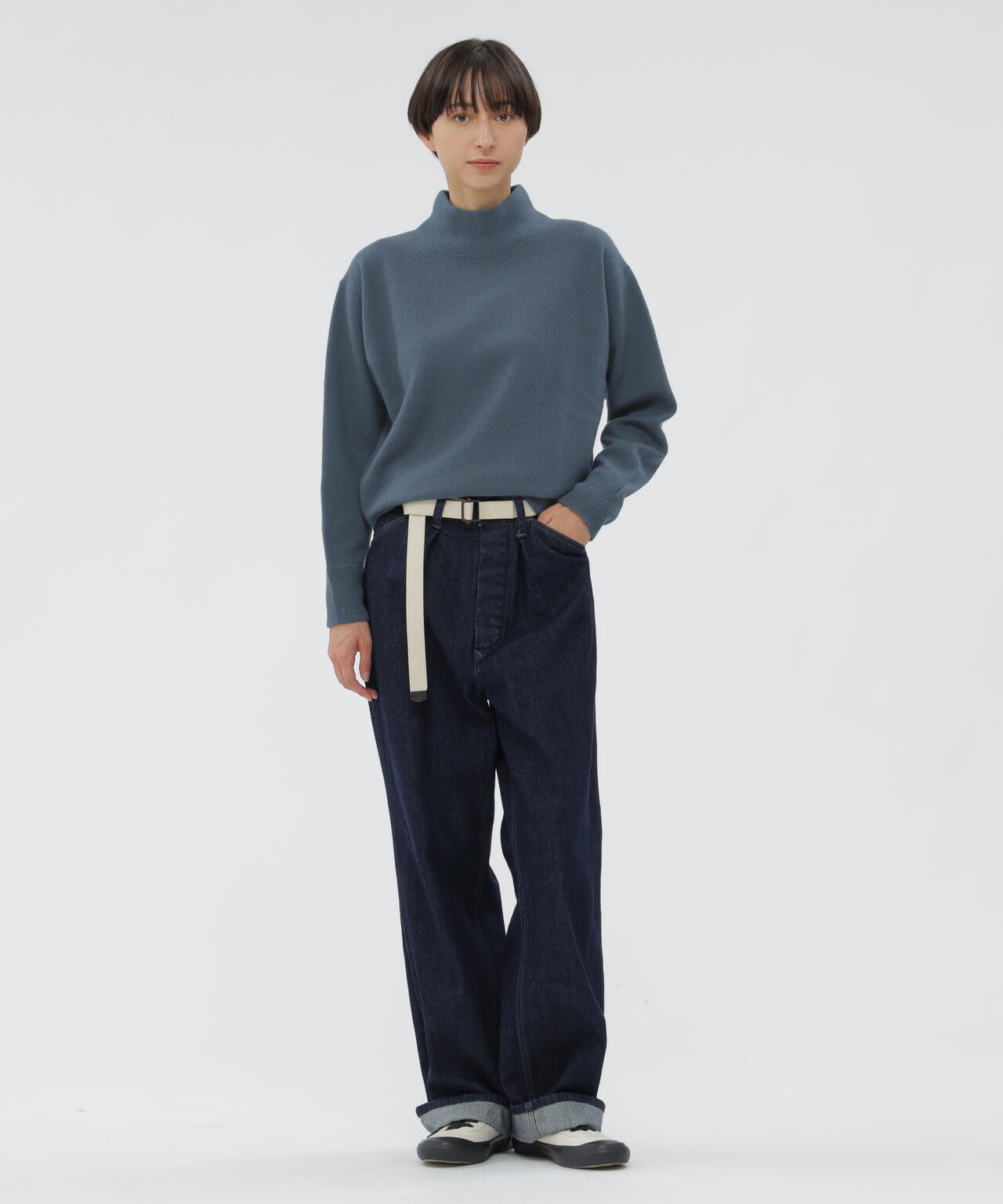 CANTON DENIM TROUSERS