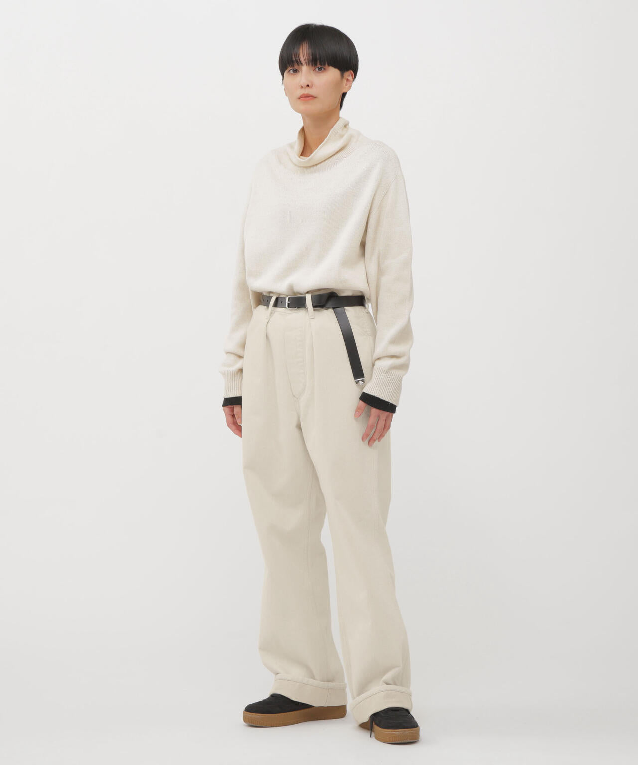 CANTON NATURAL DENIM TROUSERS