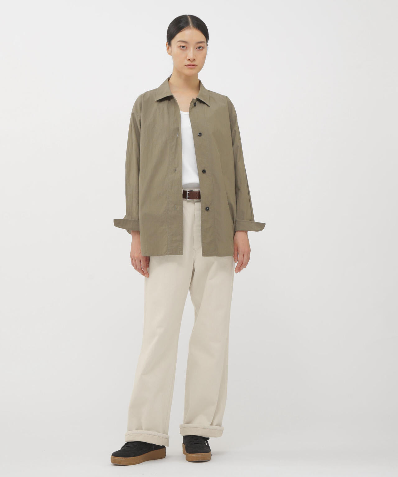 CANTON NATURAL DENIM TROUSERS