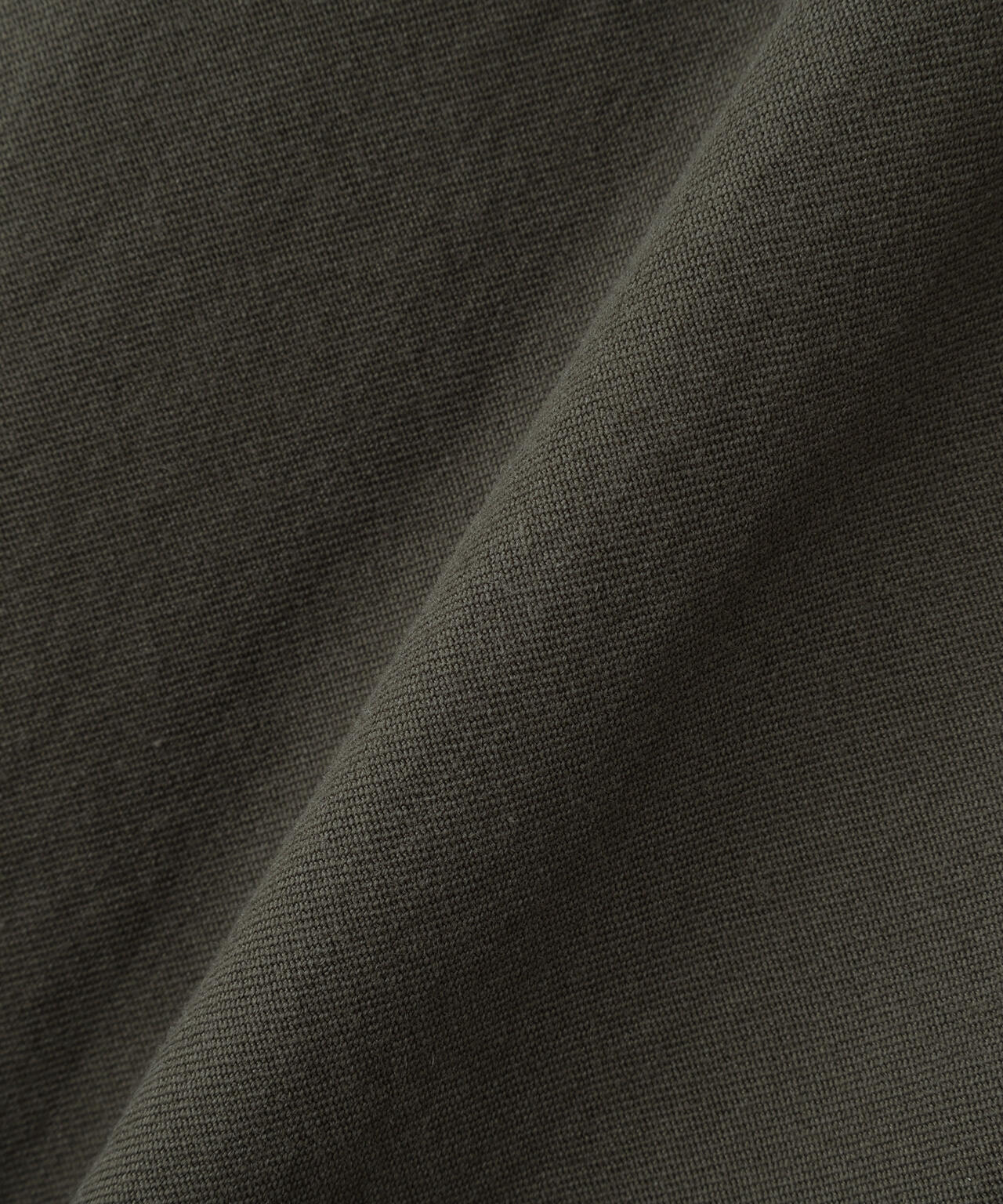 WOOL COTTON TWILL TROUSERS