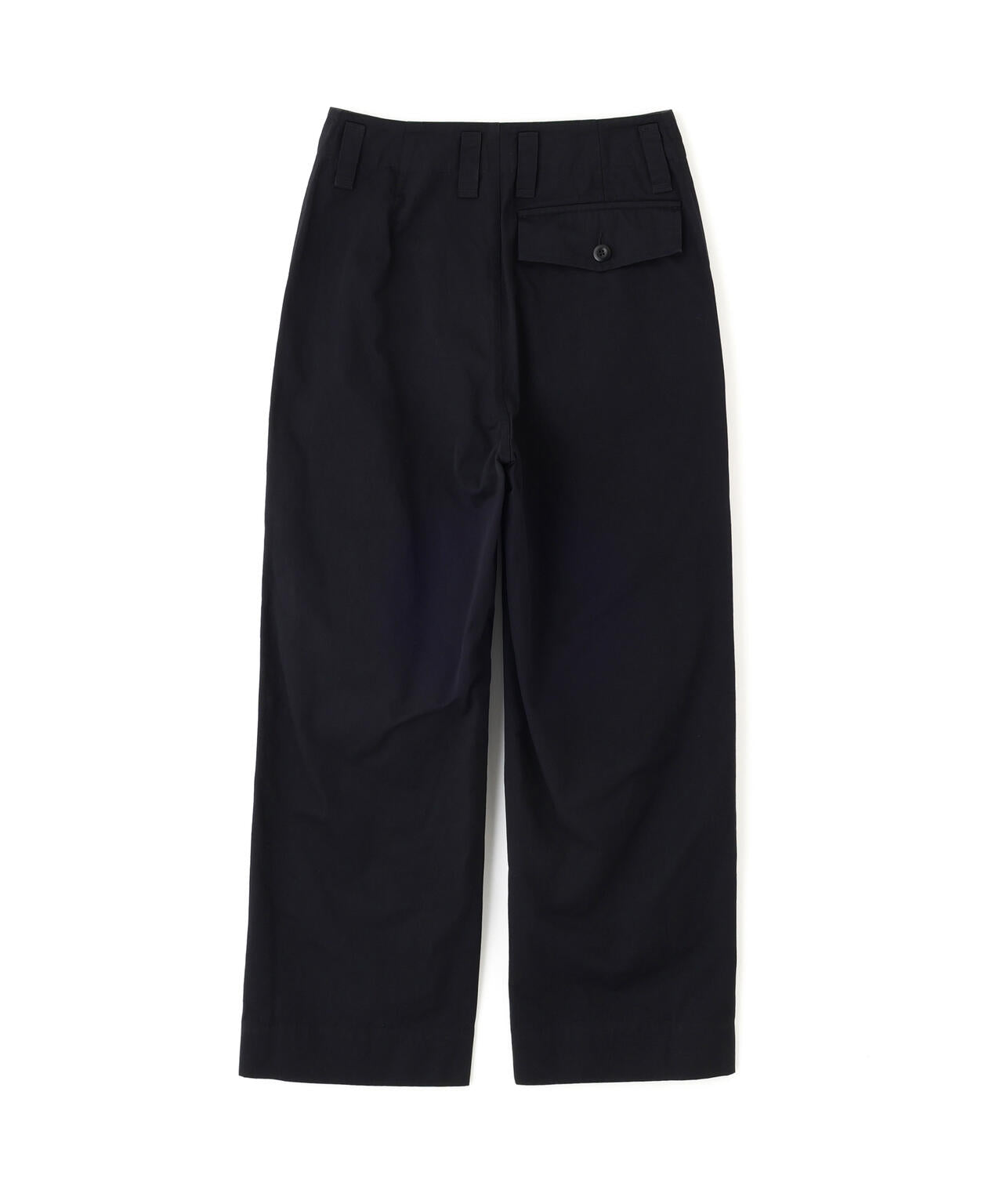 WASHED CHINO COTTON TROUSERS