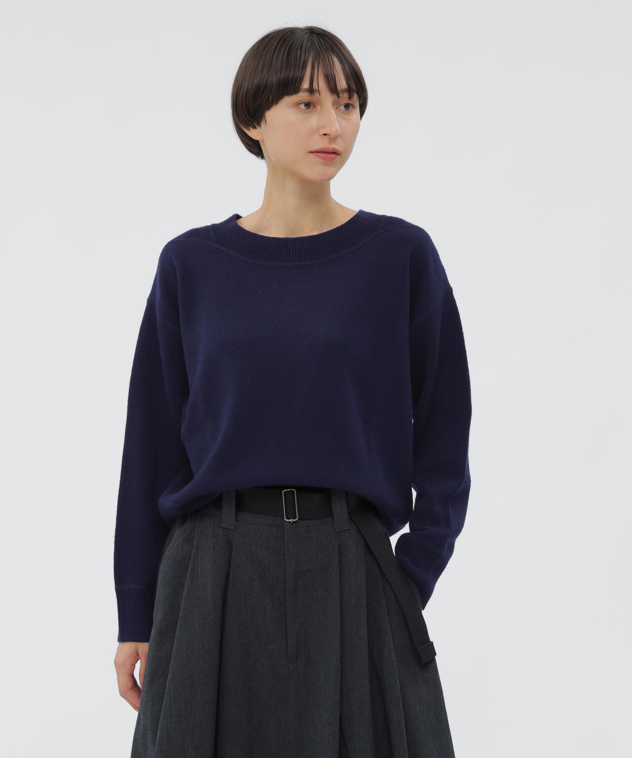 WASHABLE PLAIN WOOL KNITWEAR