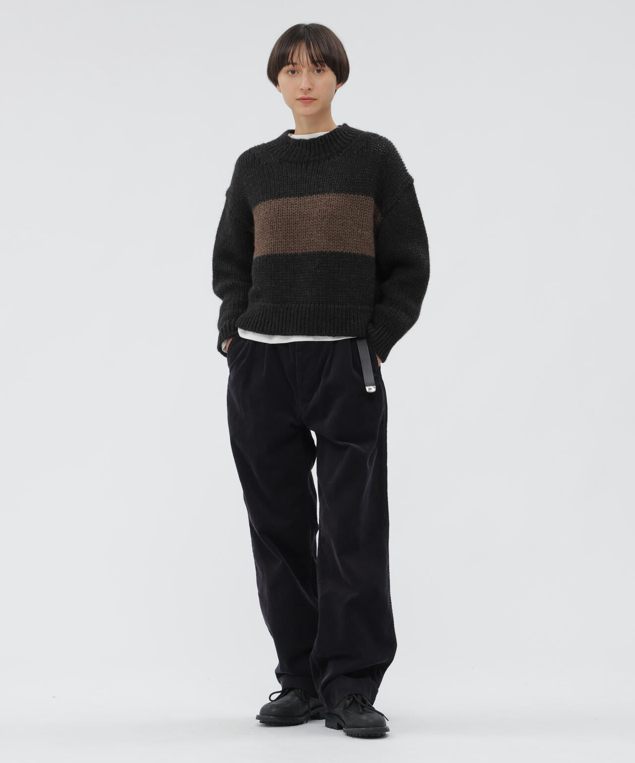 NATURAL SPUN WOOL KNITWEAR