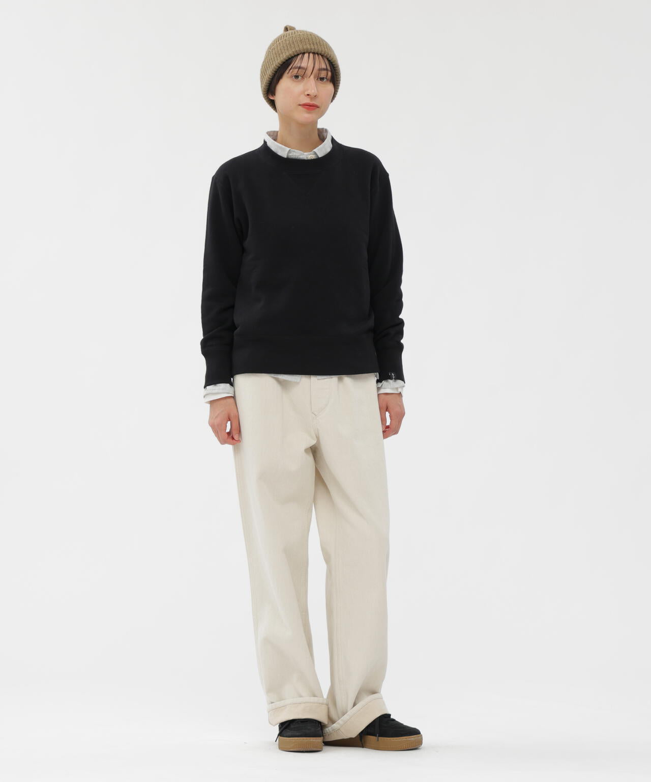LIGHT LOOPBACK COTTON TOP