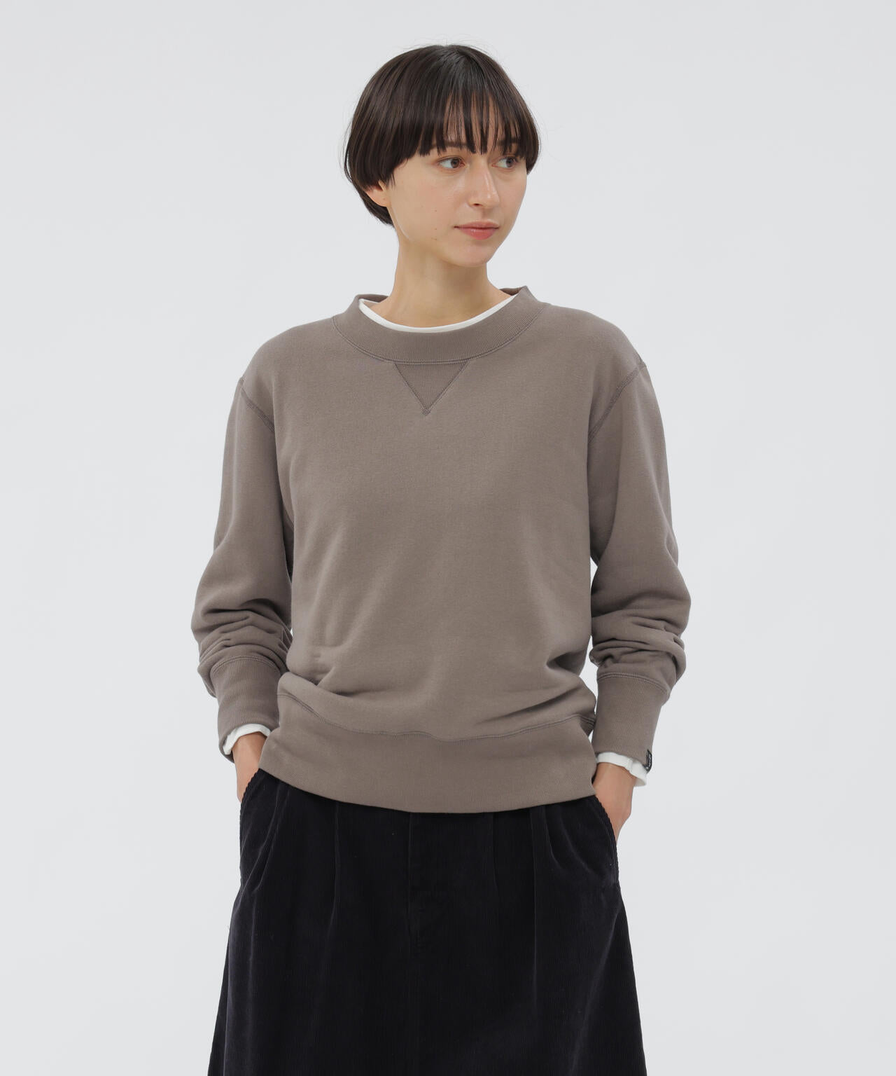LIGHT LOOPBACK COTTON TOP