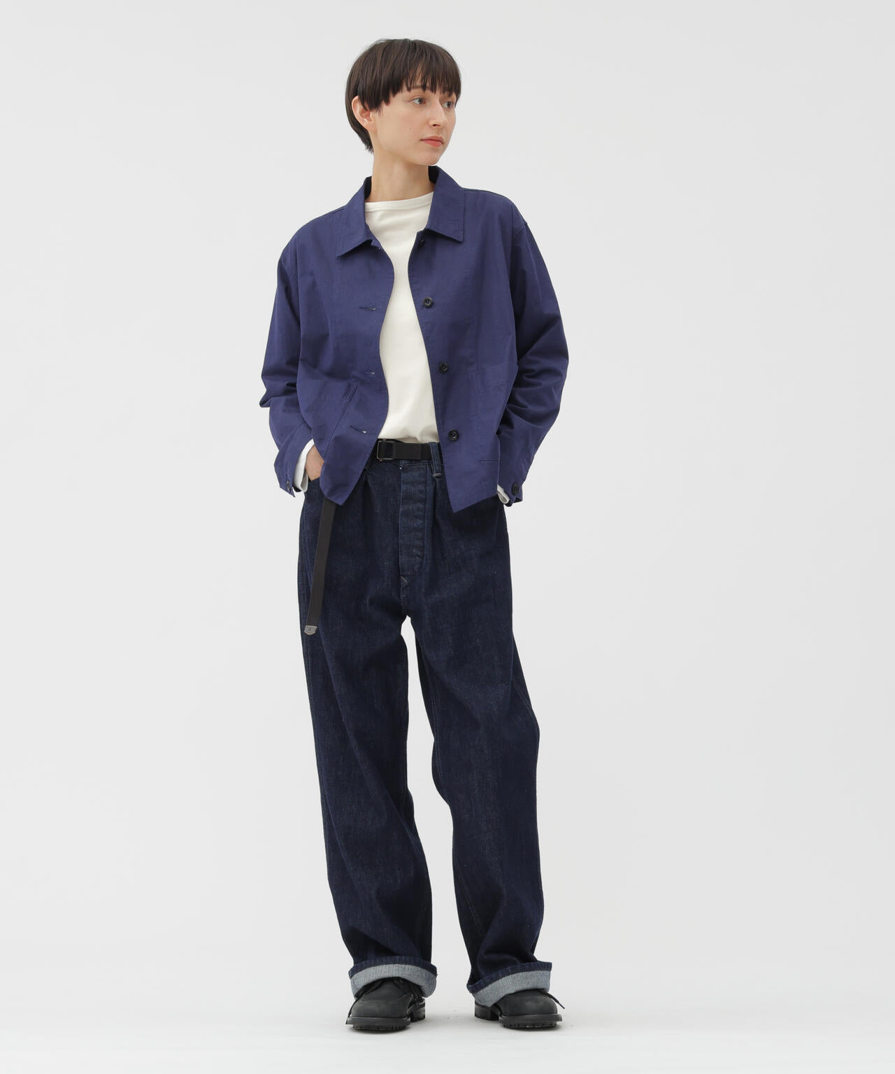 SMOOTH COTTON JERSEY TOP