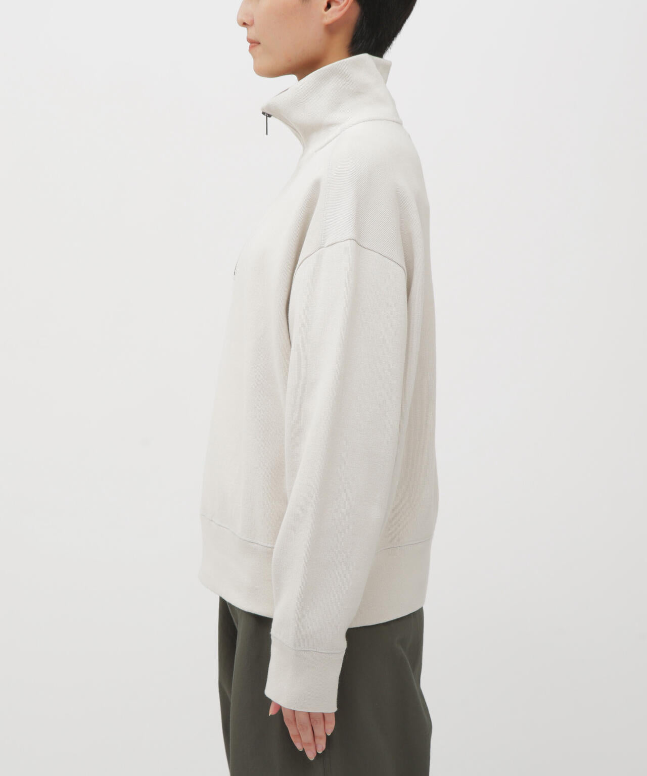 DOUBLE FACE SOFT COTTON JERSEY TOP