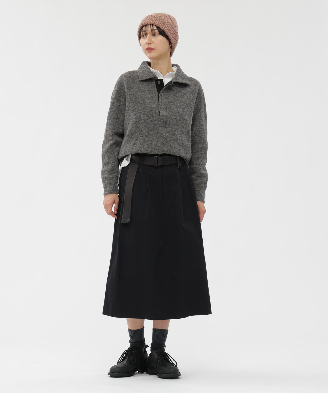 MHL SIMPLE RIBBED HAT