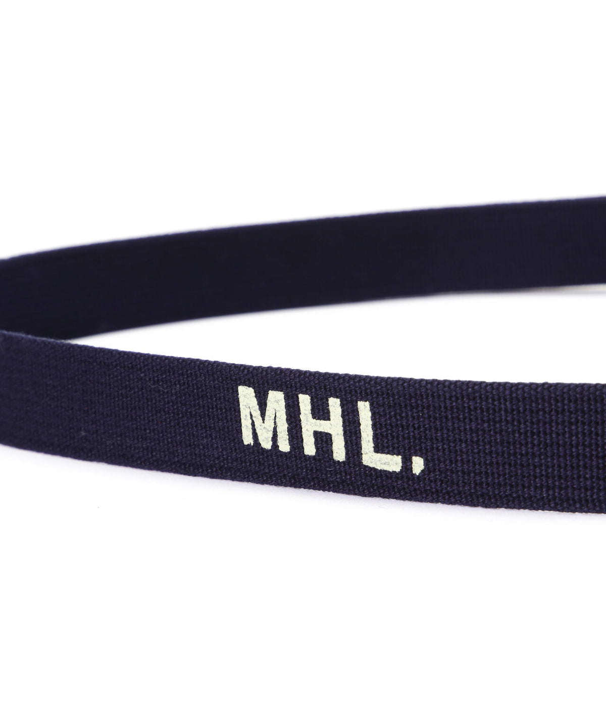 NARROW MILITARY BELT