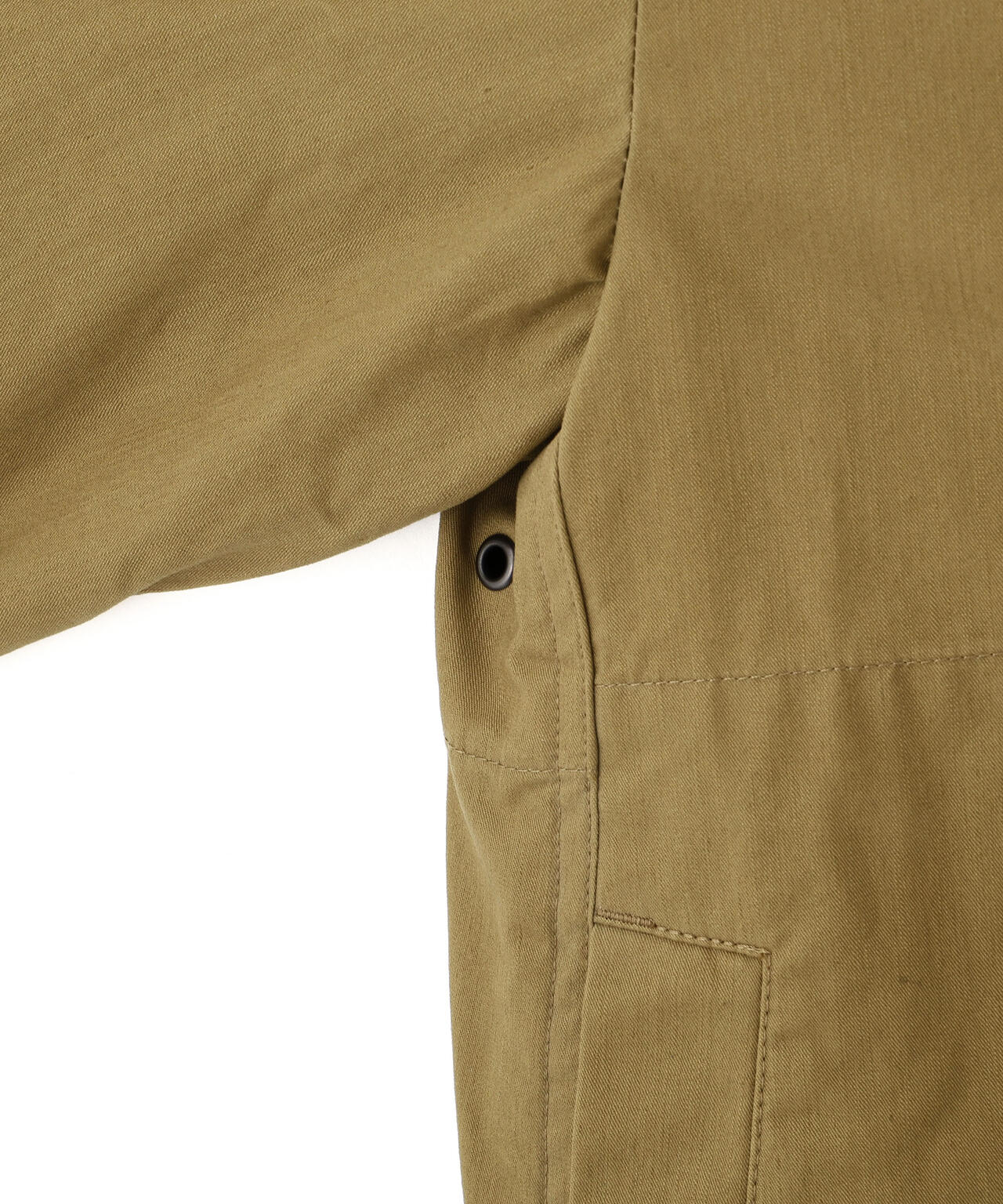 WASHED SLUB COTTON TWILL BLOUSON