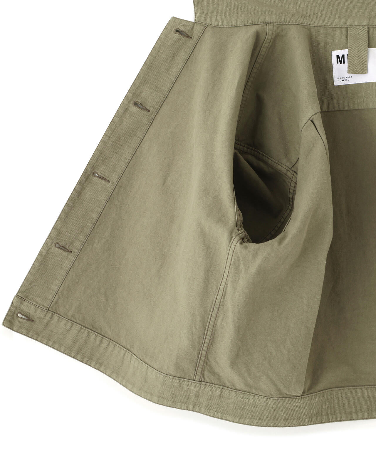 BELGIAN LINEN COTTON PLAINWEAVE BLOUSON