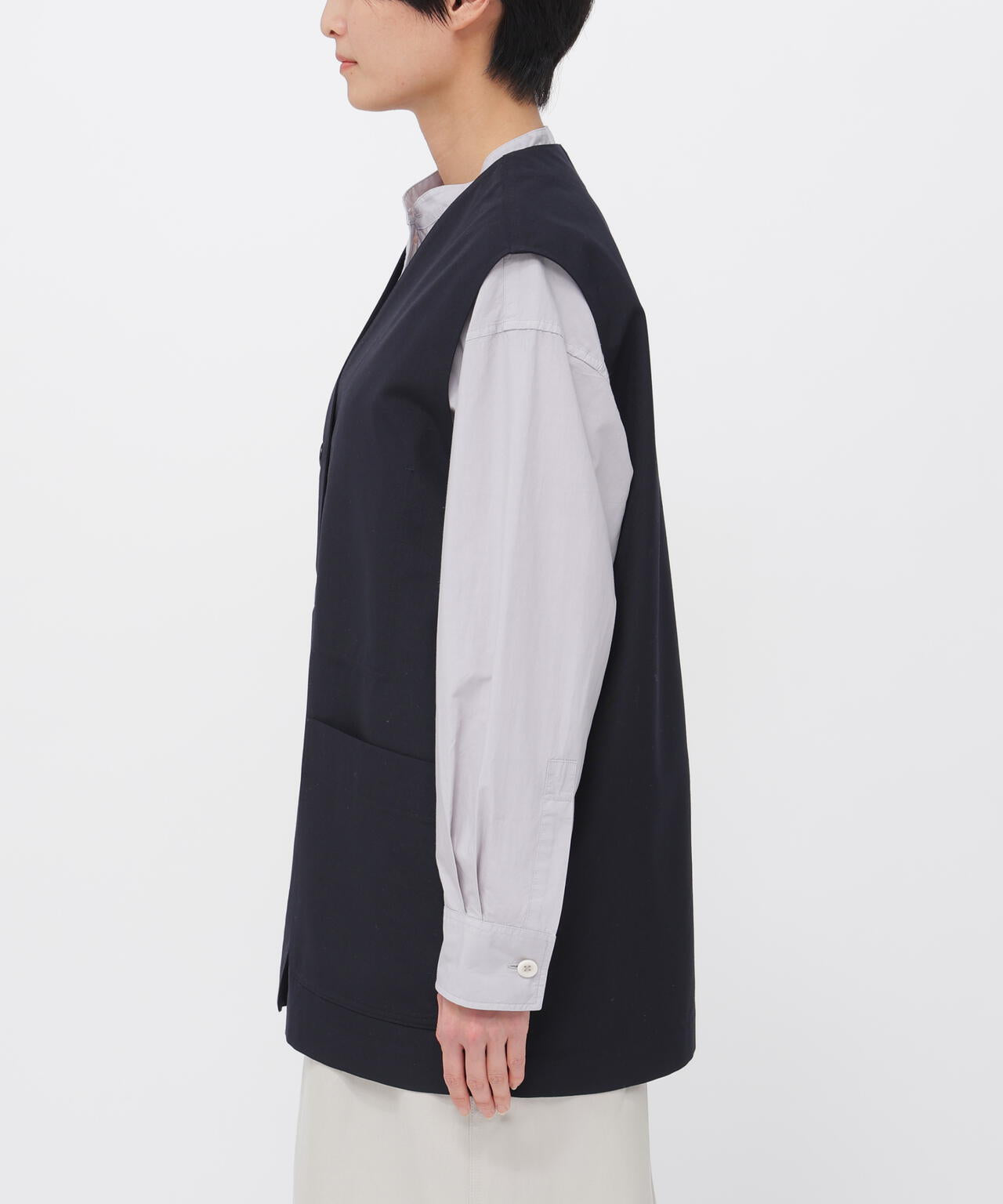 UNIFORM WOOL POLYESTER BLOUSON