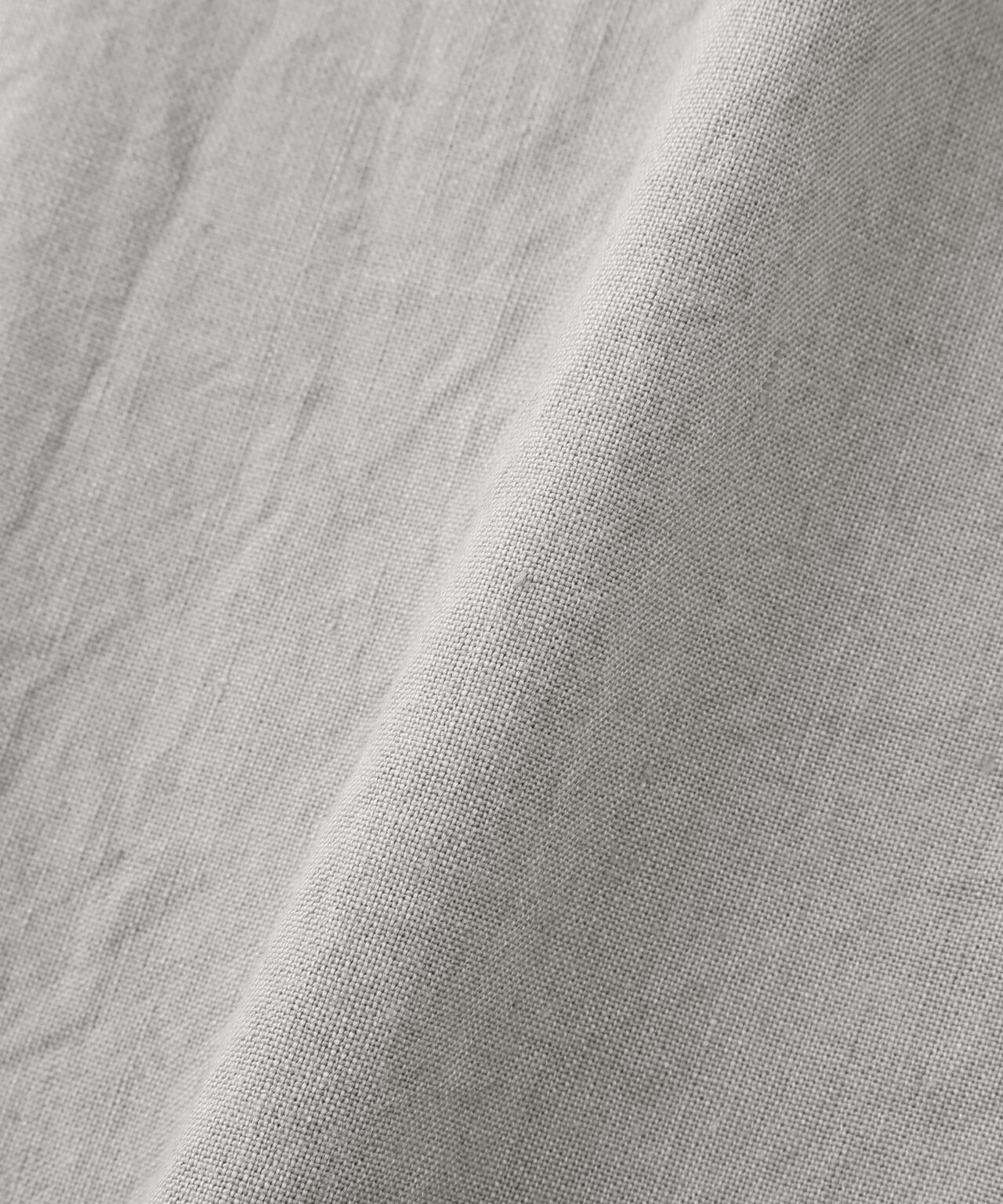 FADED LINEN COTTON PLAINWEAVE TROUSERS