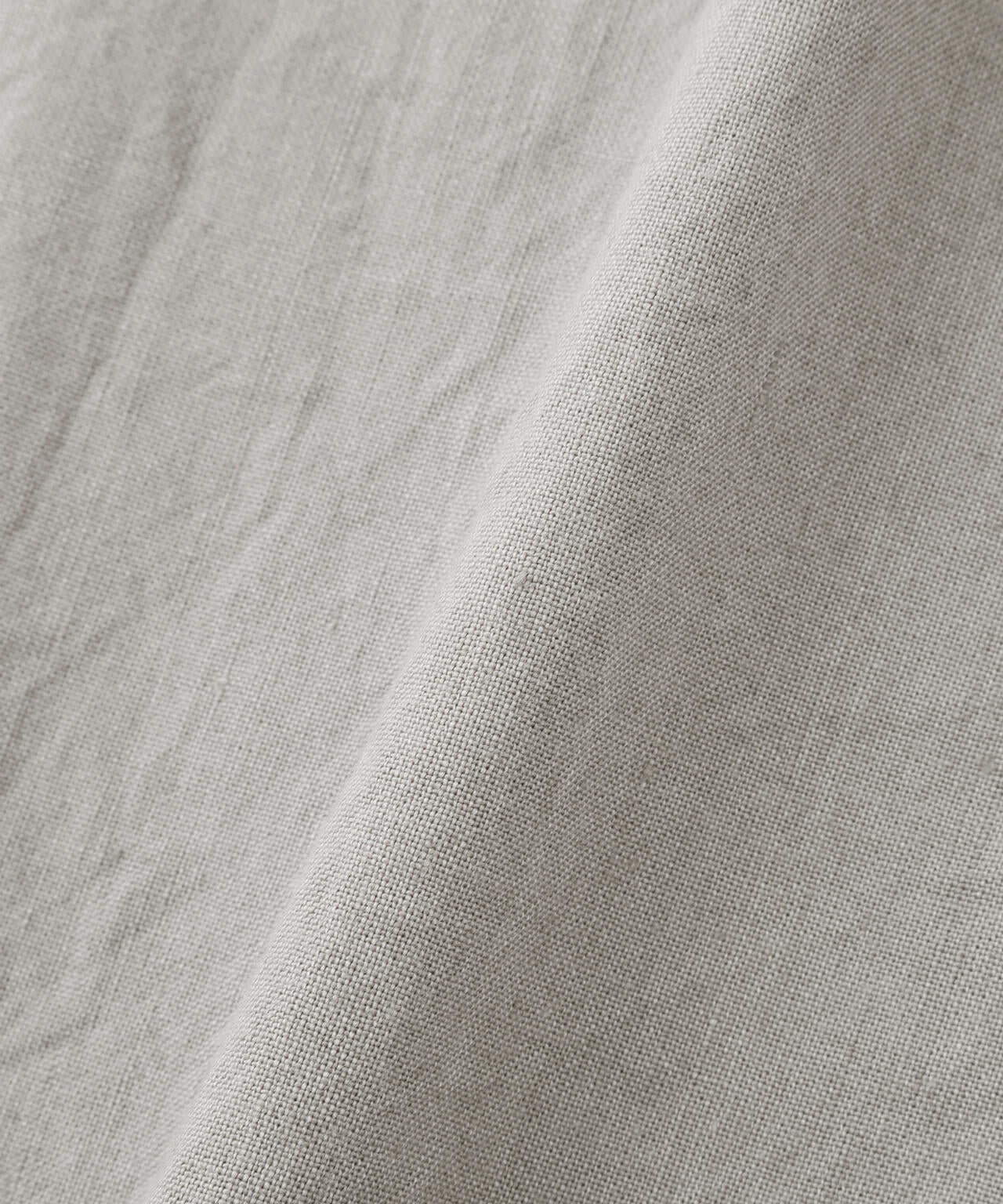 FADED LINEN COTTON PLAINWEAVE TROUSERS