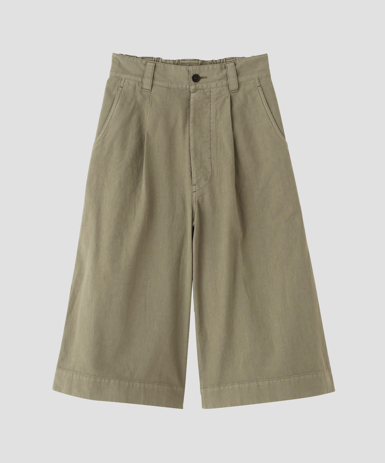 BELGIAN LINEN COTTON PLAINWEAVE TROUSERS