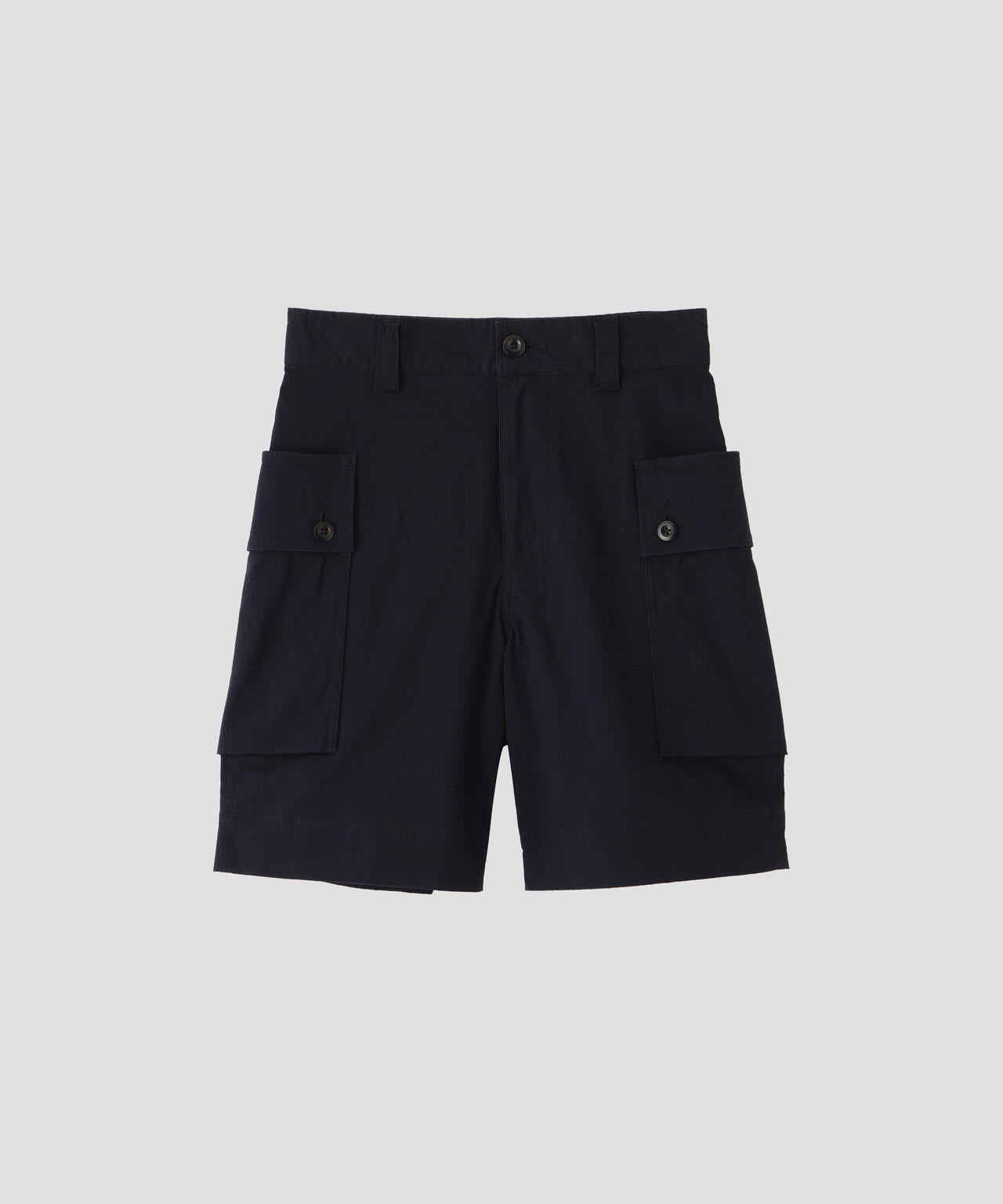 WASHED COTTON NYLON RIPSTOP TROUSERS