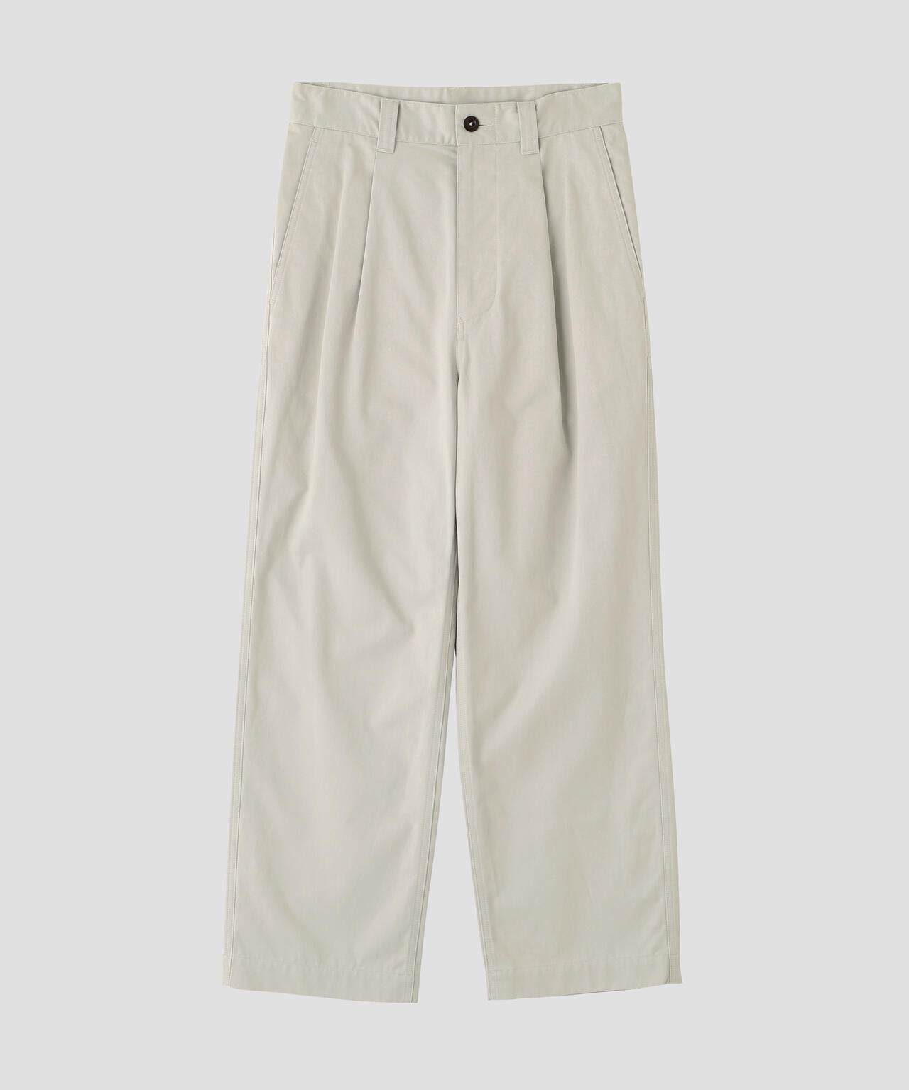 WASHED CHINO COTTON TROUSERS