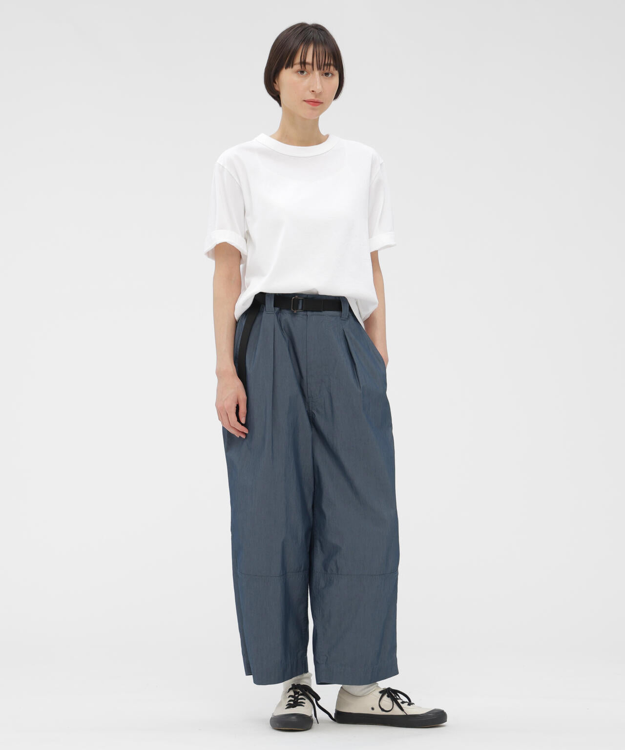 SUPERLIGHT COTTON NYLON TROUSERS