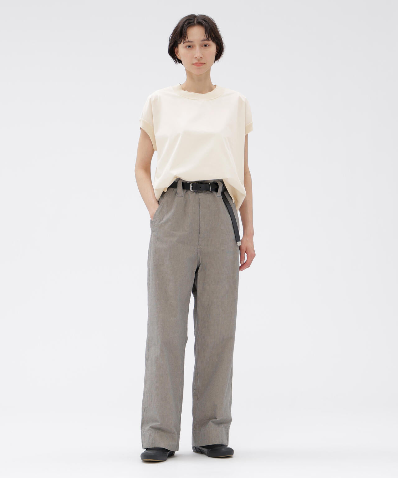 GARMENT DYED COTTON POPLIN SHIRT